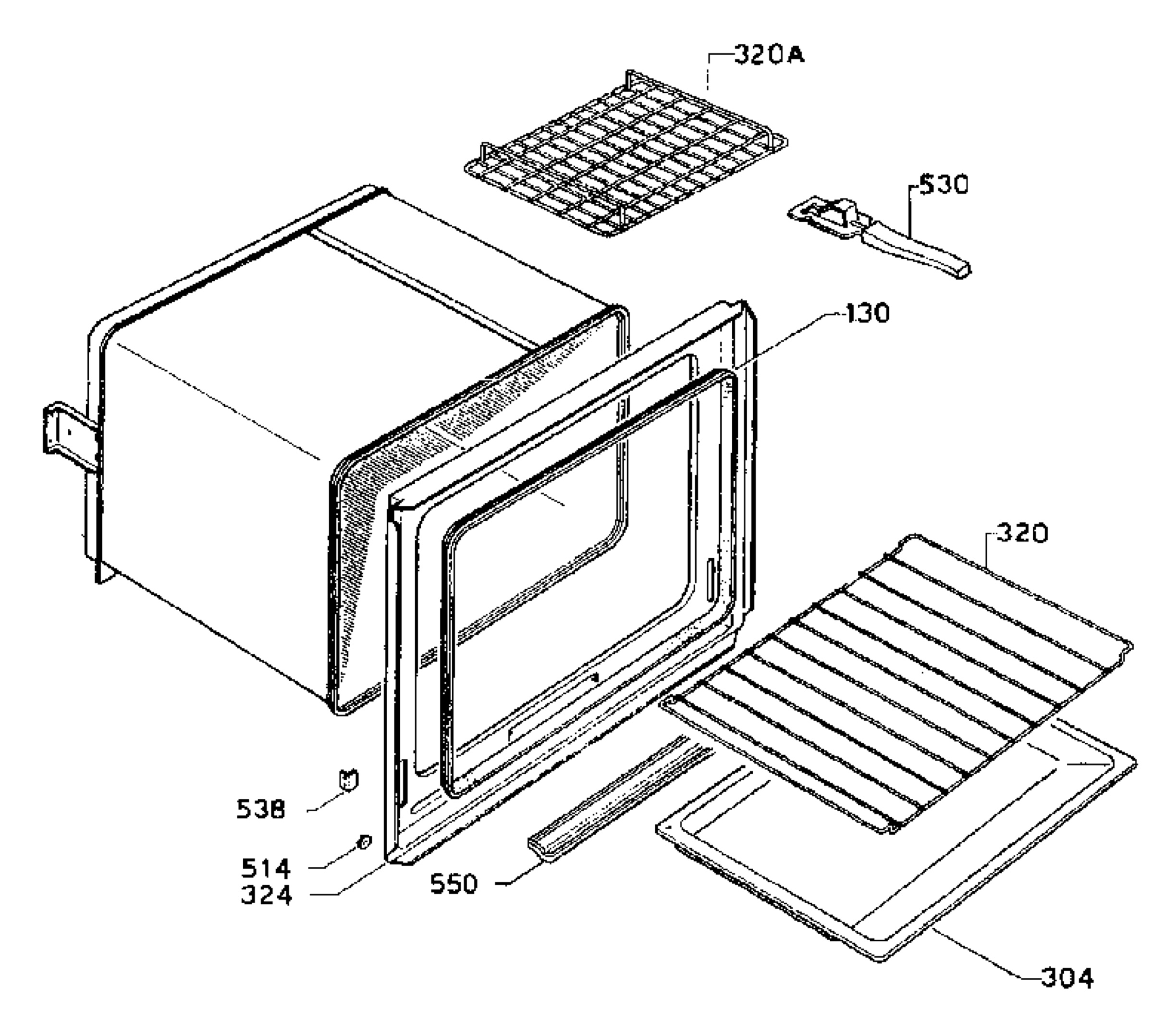 Oven body