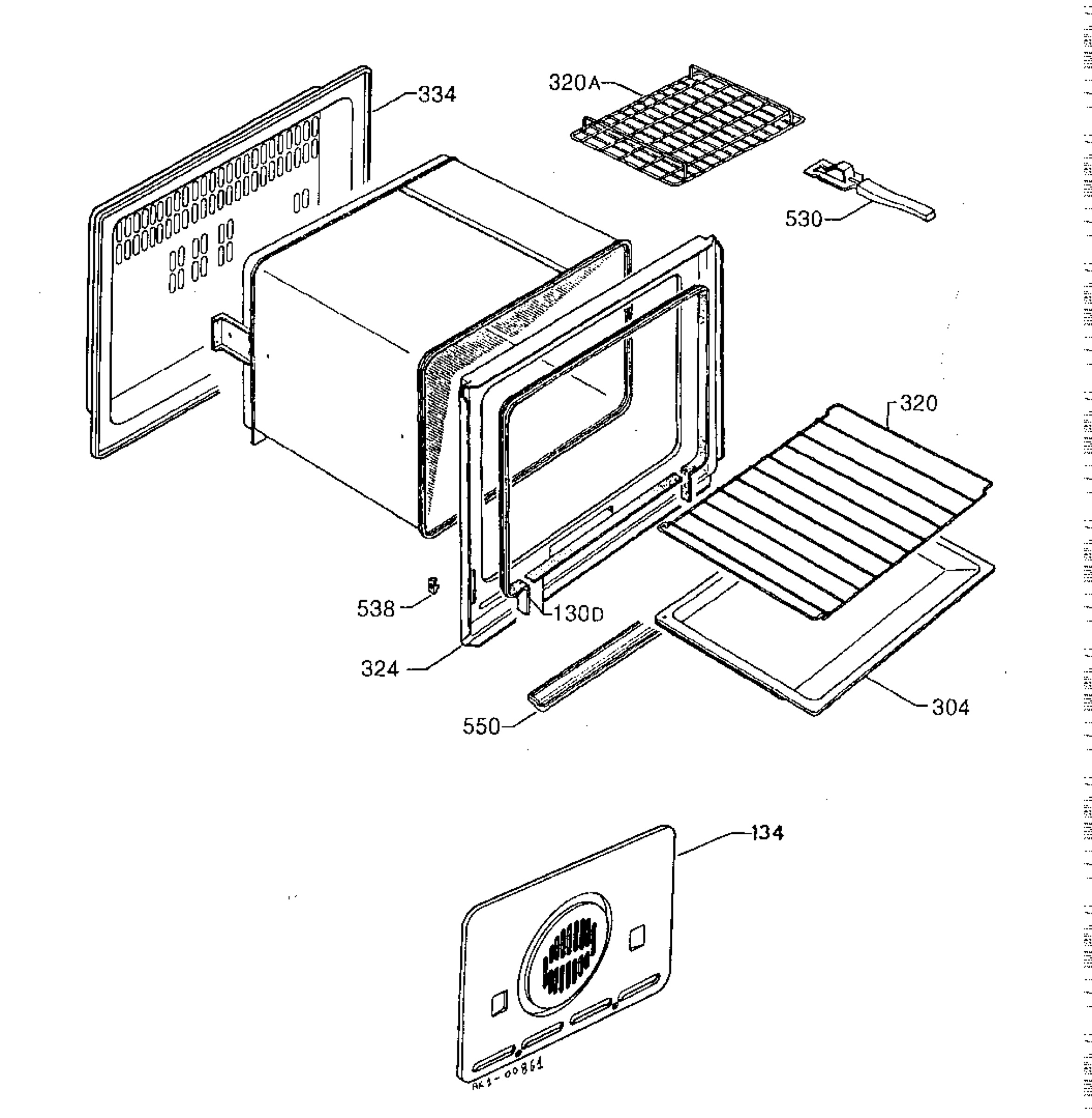 Oven body