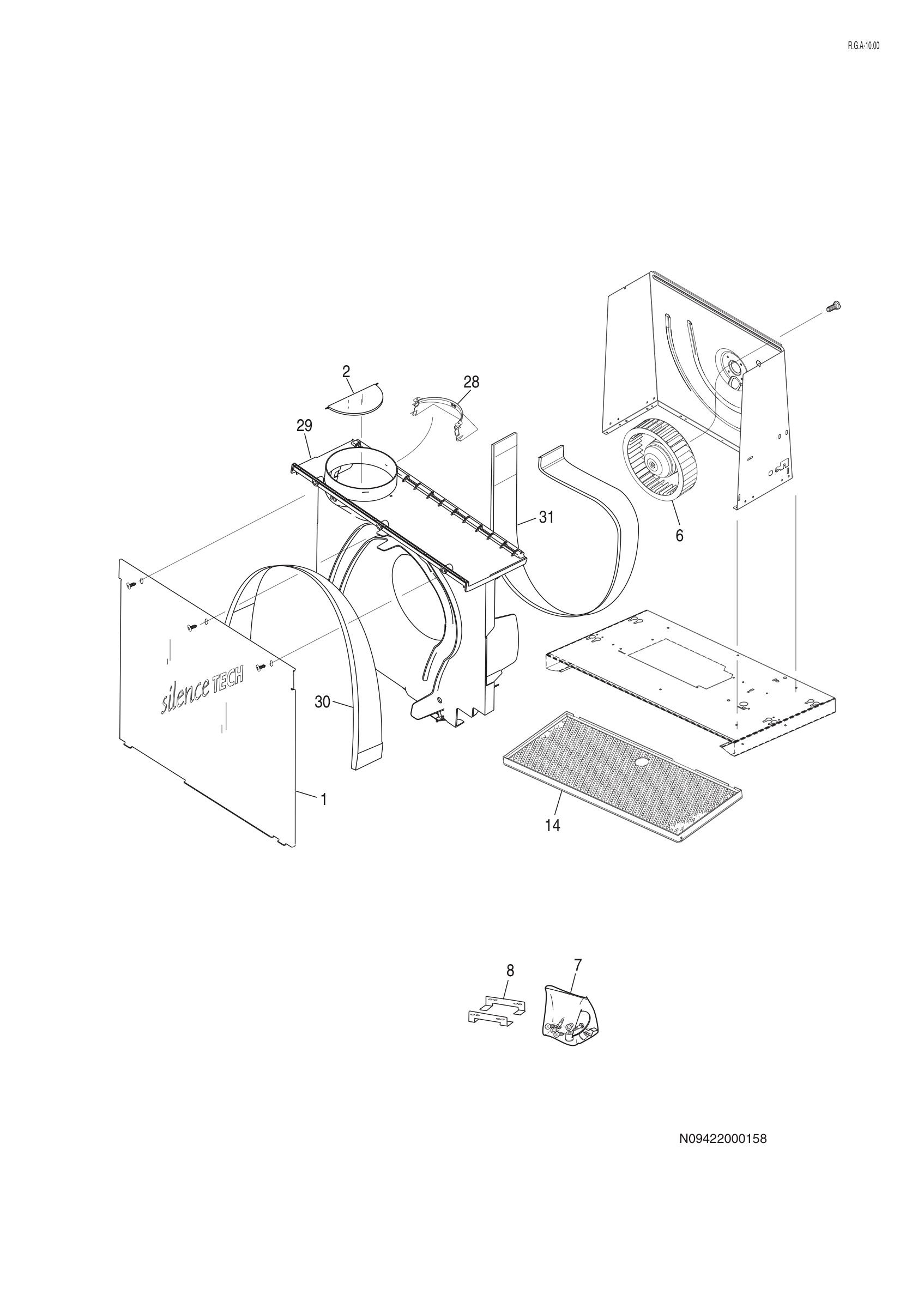 H70 FAN,https://pub-ca728c82b01b4455aa73b951df5a365b.r2.dev/Electrolux/CHASSIS, MOUNTING KIT, USERS MANUAL A