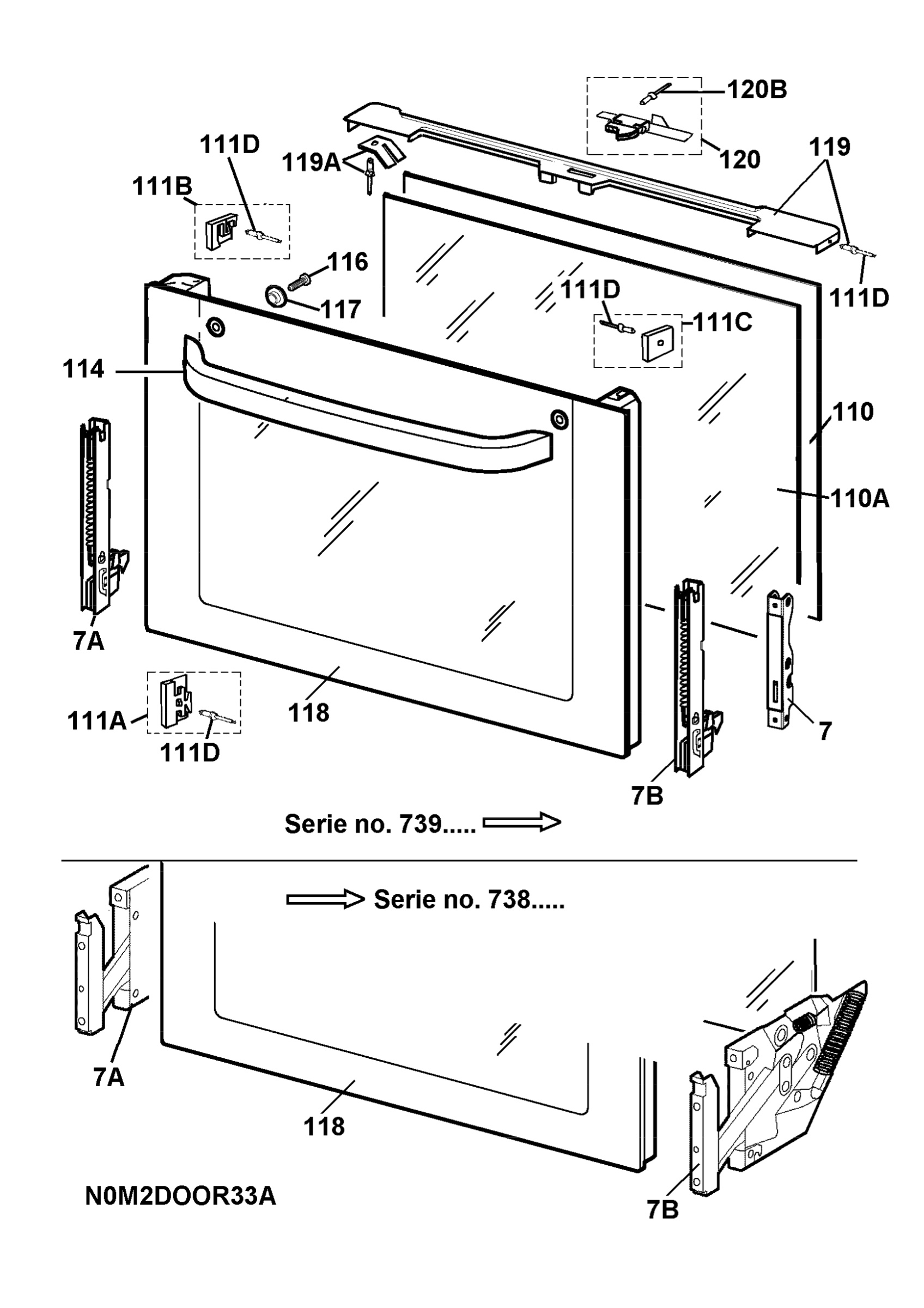 H10 Main Oven Door (large)