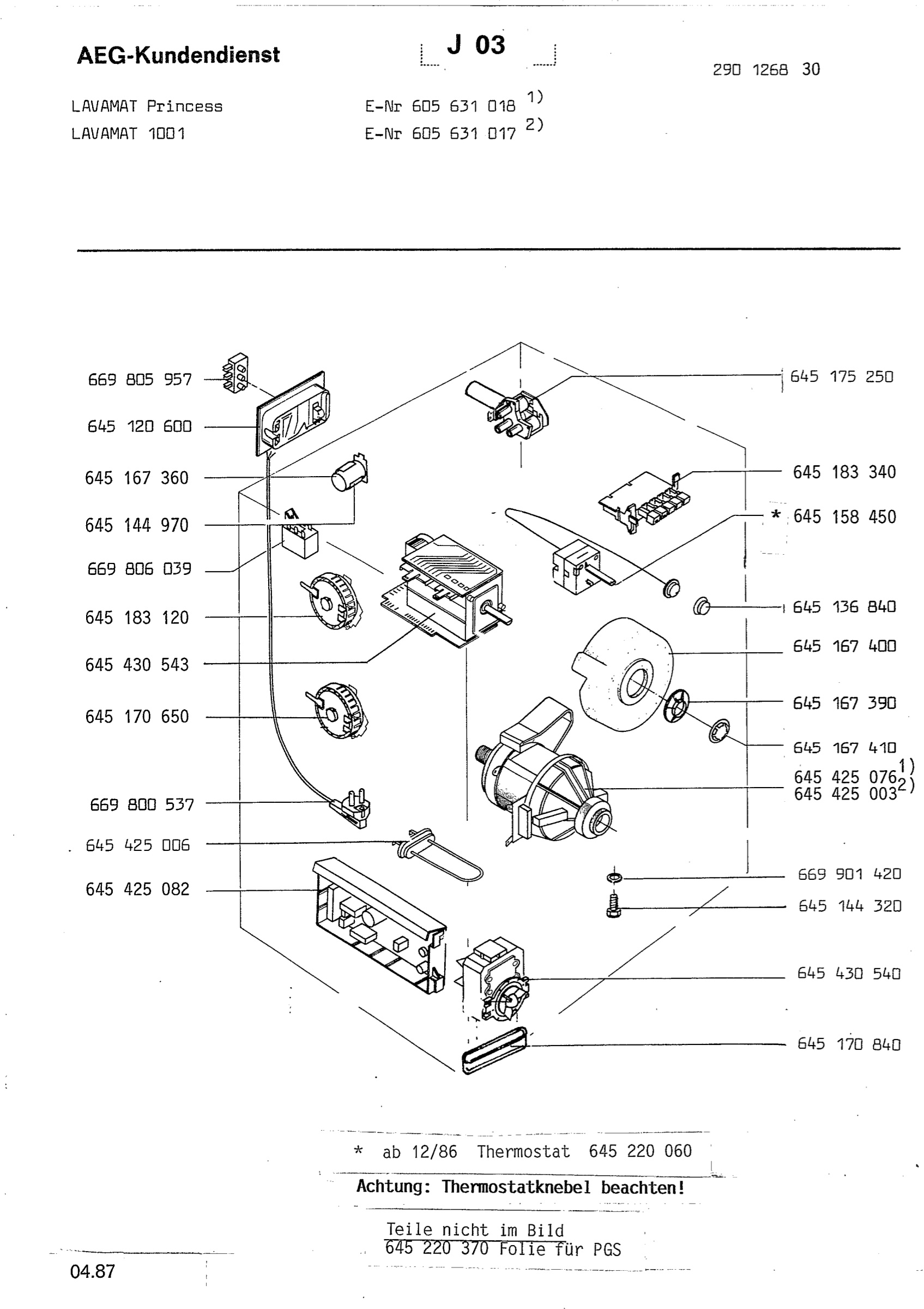 Electrical equipment 268