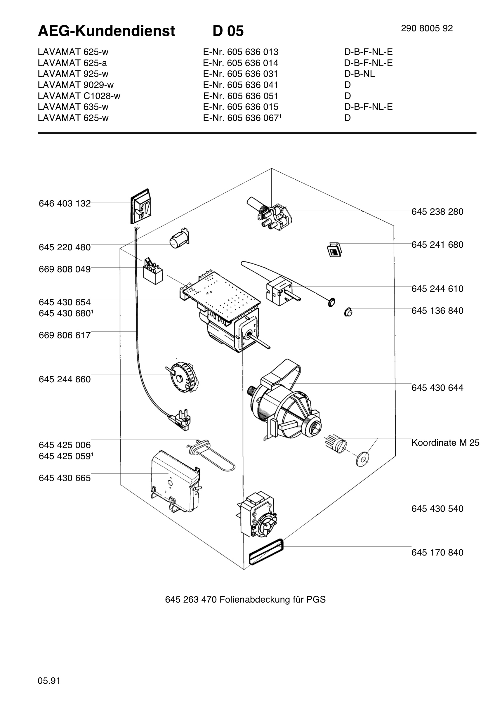 Electrical equipment 268