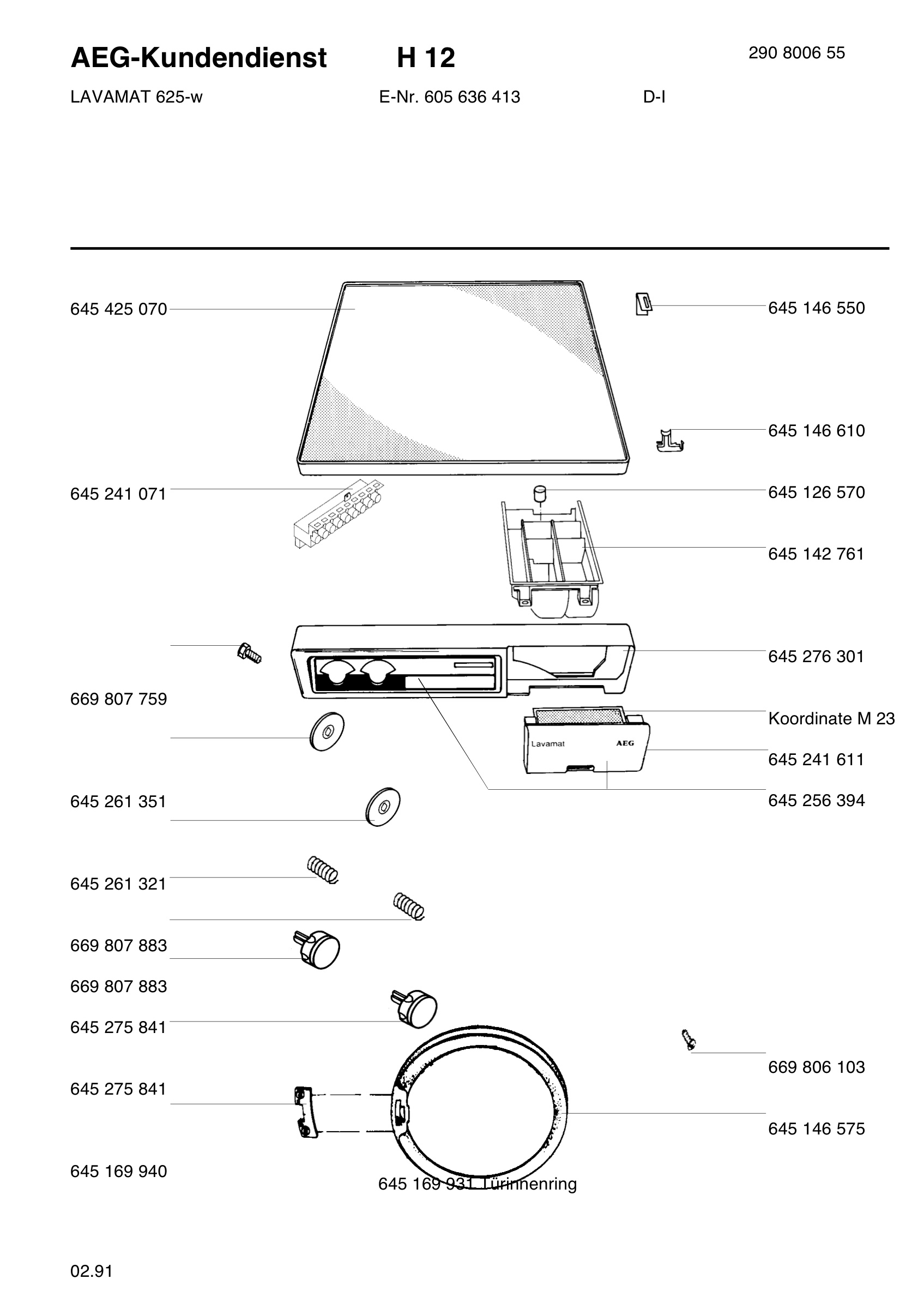 Command panel 037