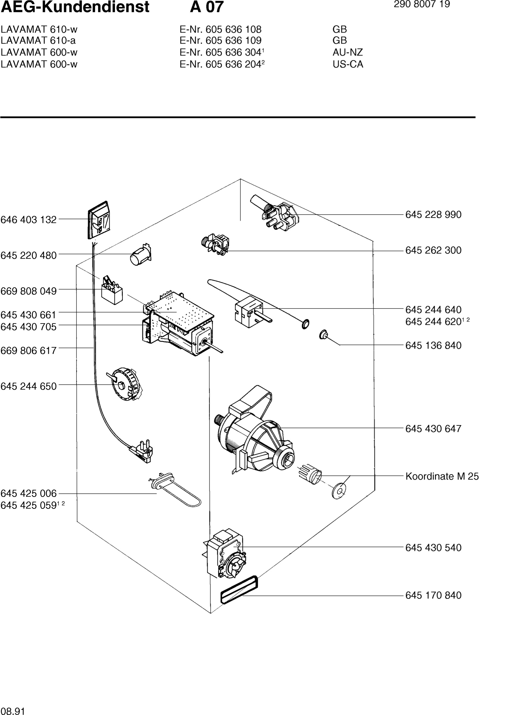 Electrical equipment 268