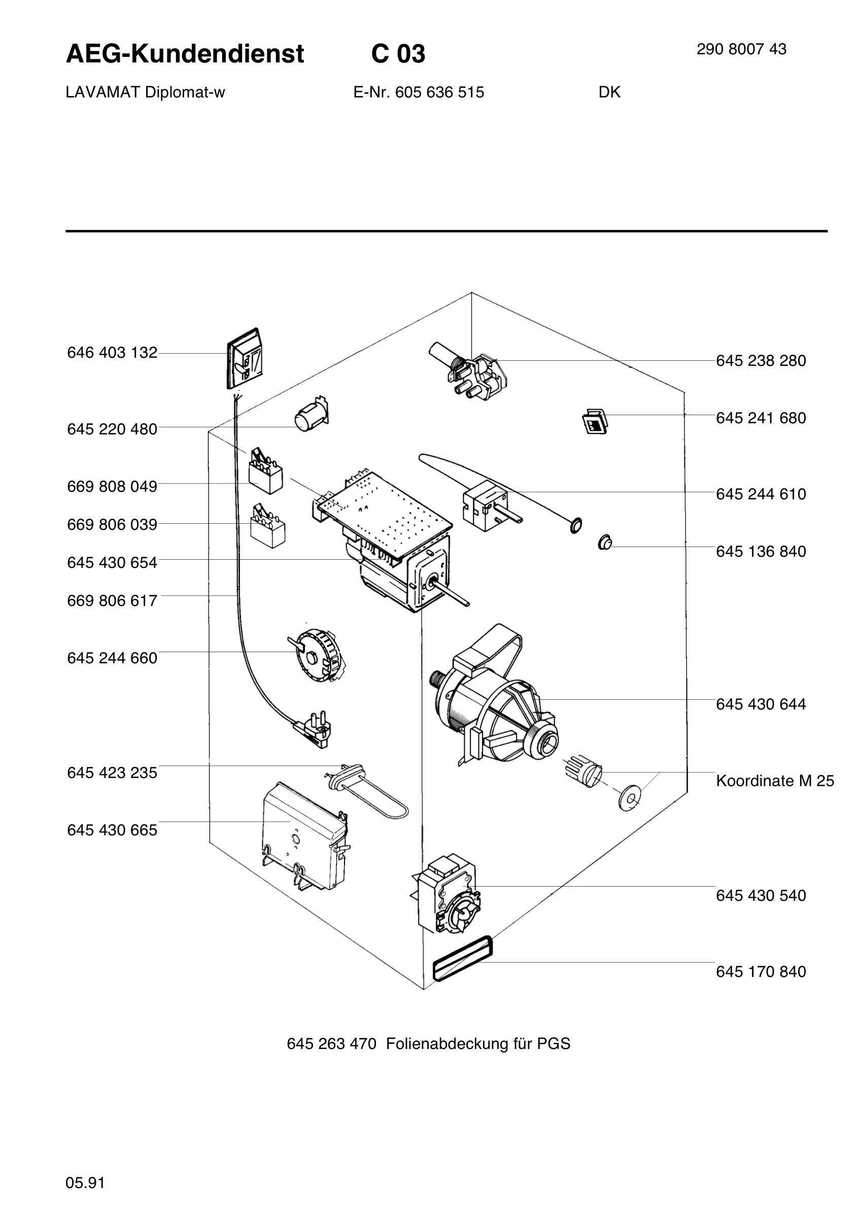 Electrical equipment 268