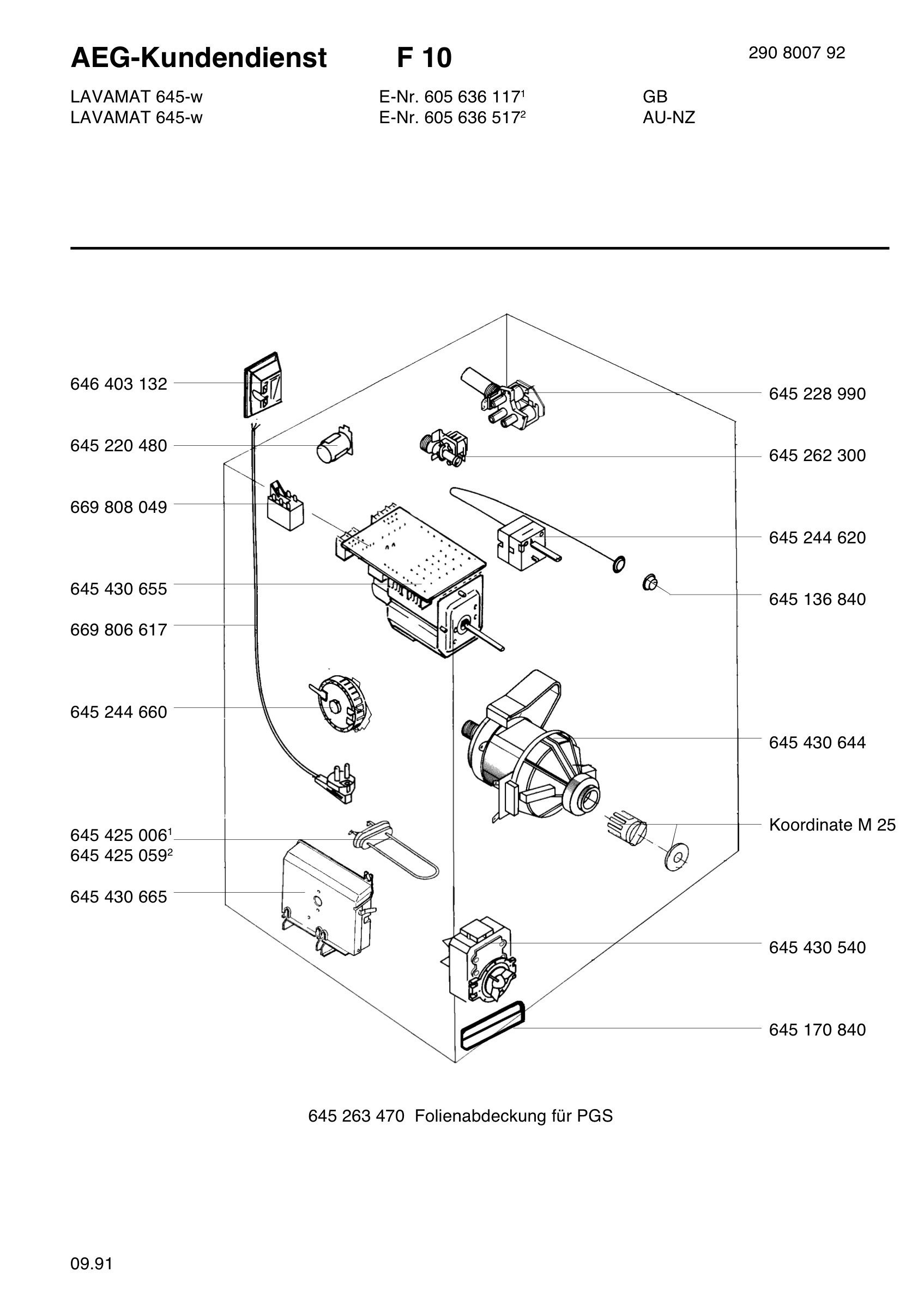 Electrical equipment 268