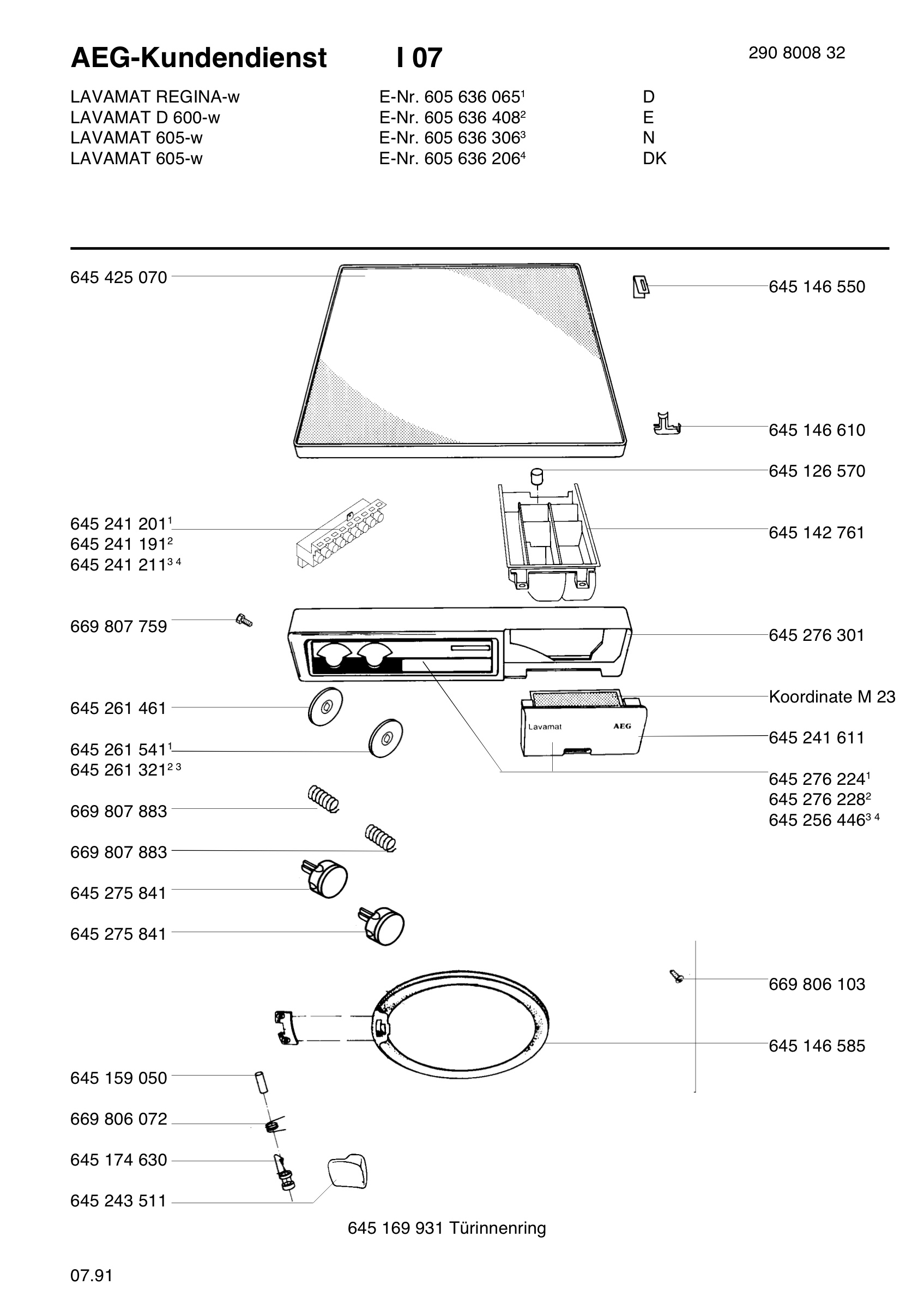 Command panel 037