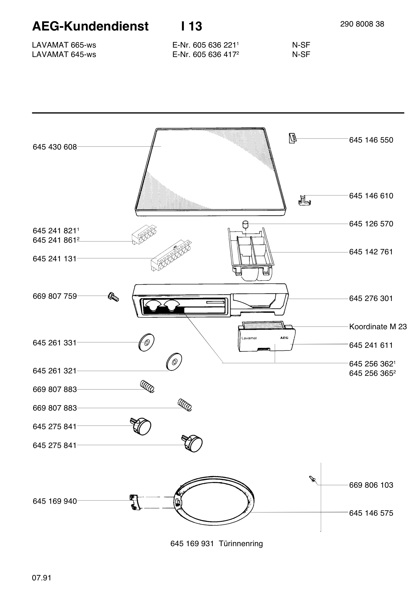Command panel 037