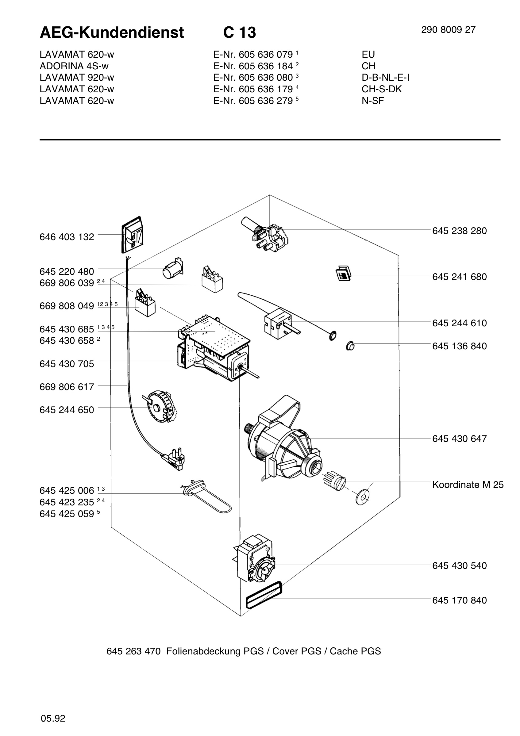 Electrical equipment 268