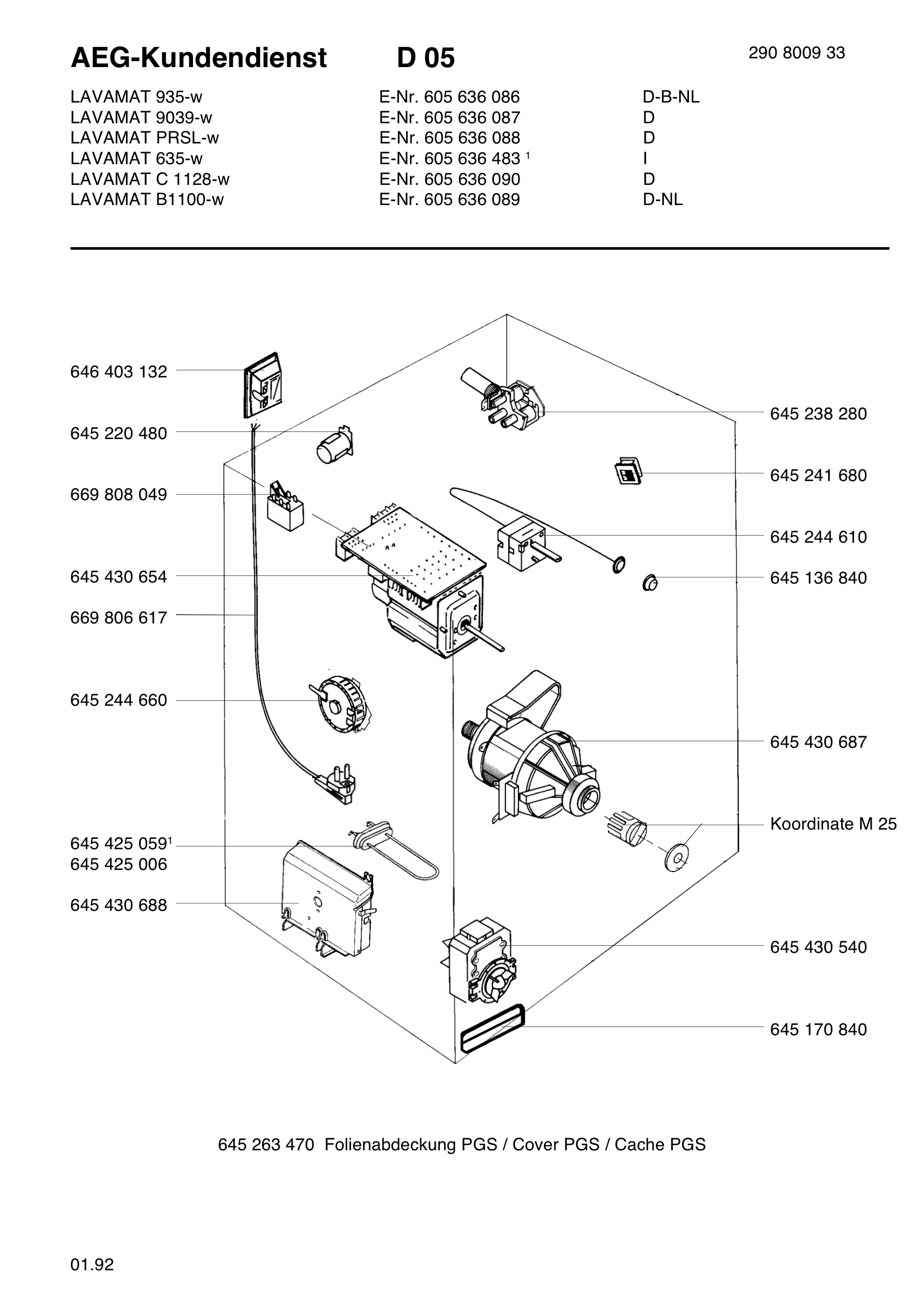 Electrical equipment 268