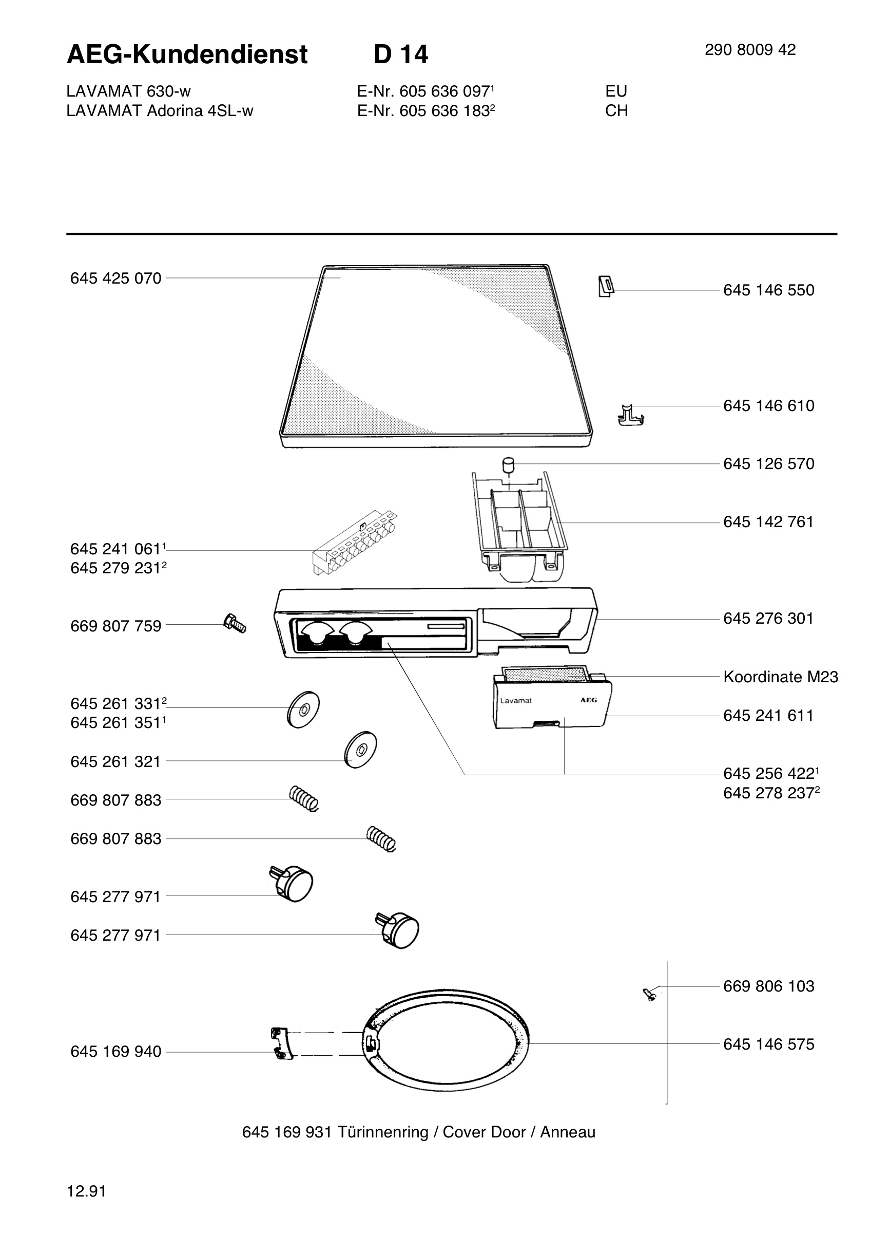Command panel 037