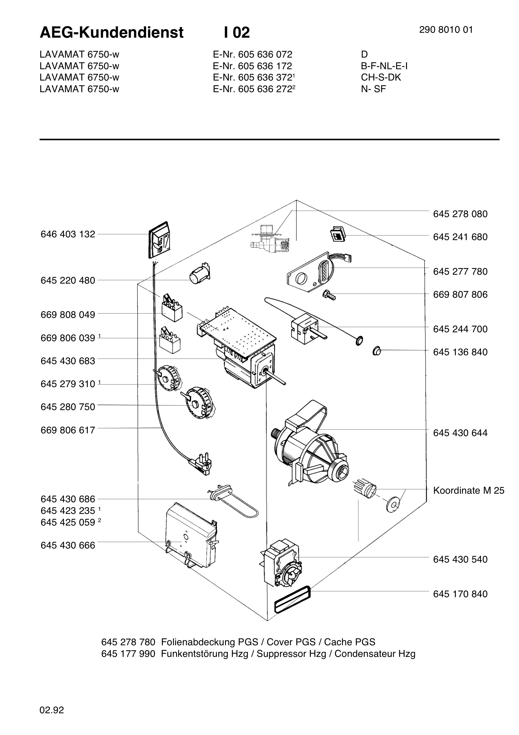 Electrical equipment 268