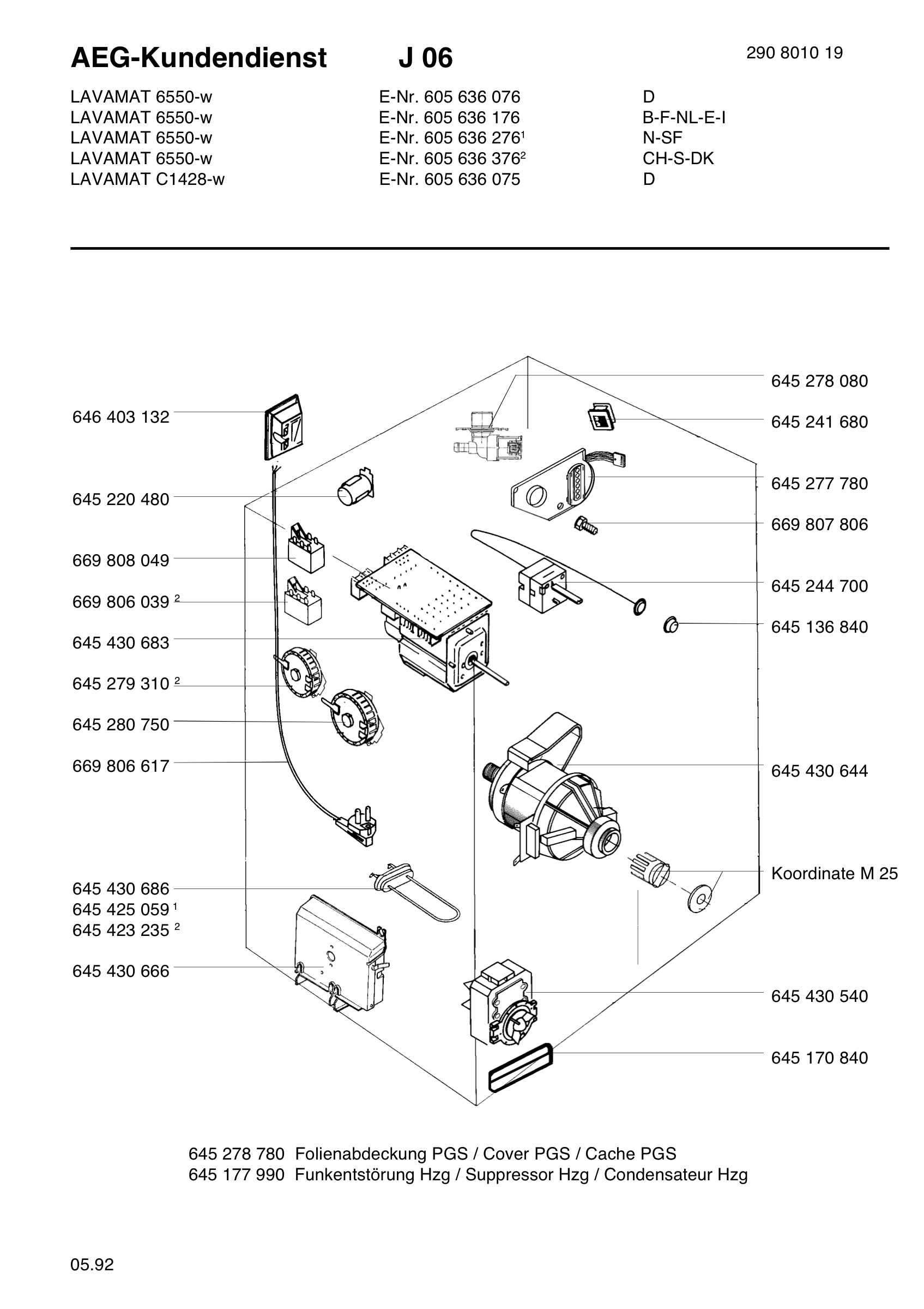 Electrical equipment 268