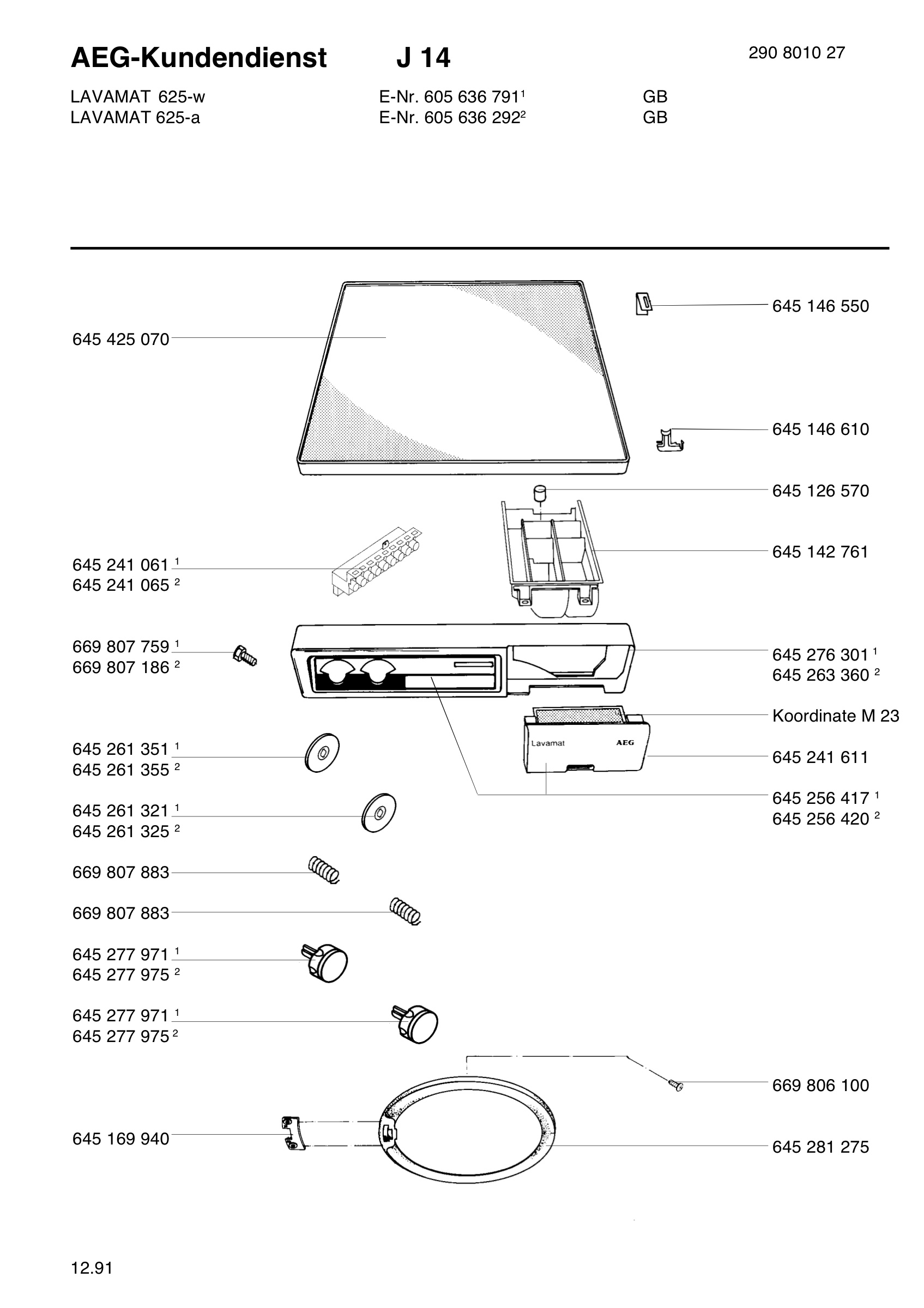 Command panel 037