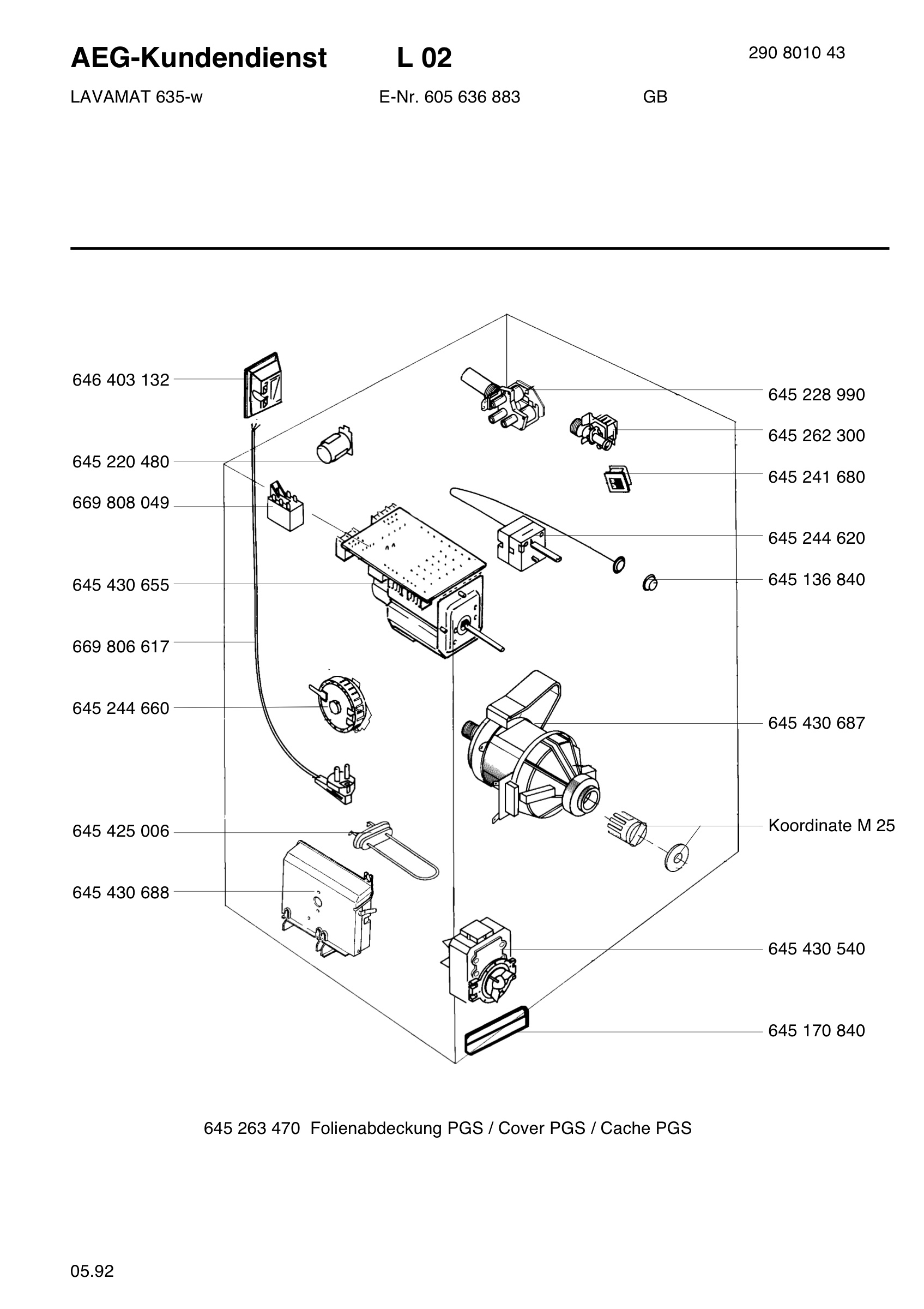 Electrical equipment 268
