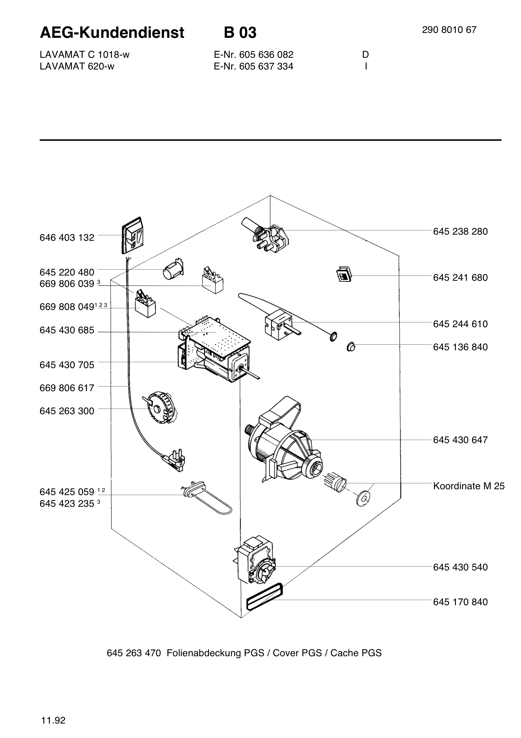 Electrical equipment 268