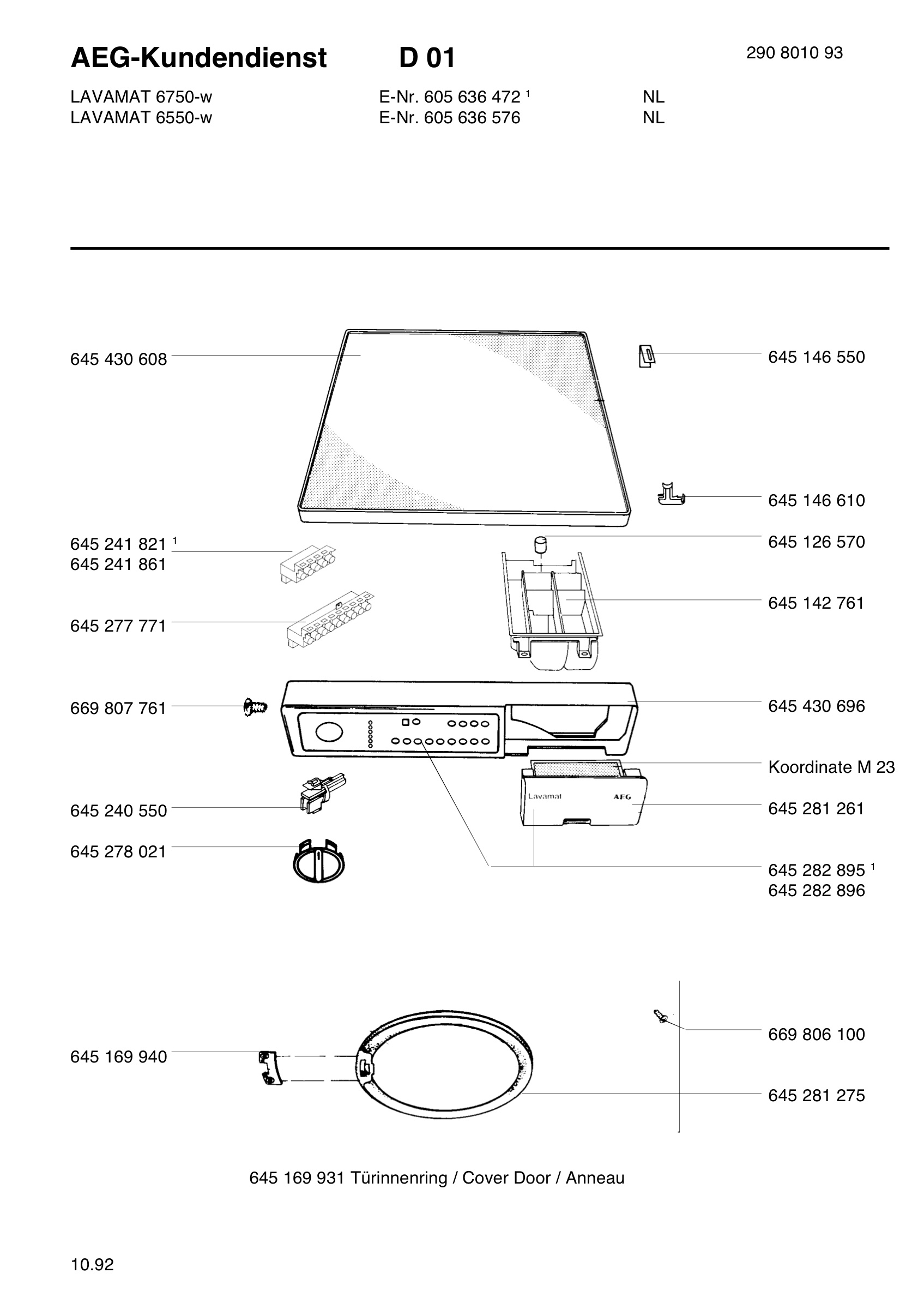 Command panel 037