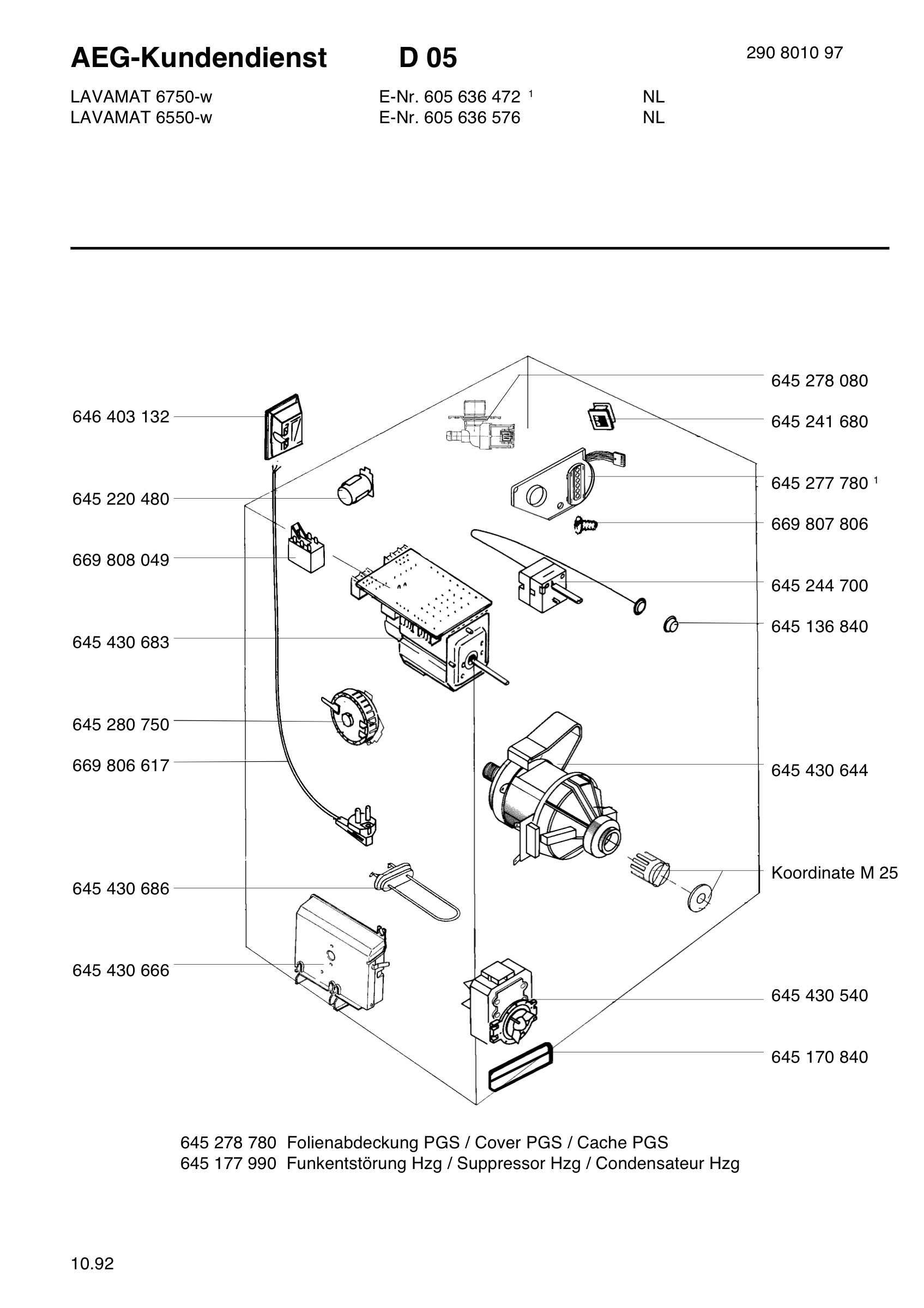 Electrical equipment 268
