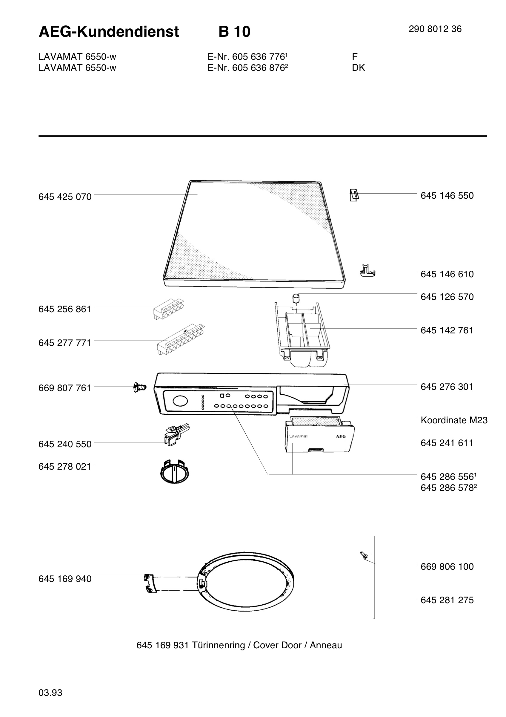 Command panel 037