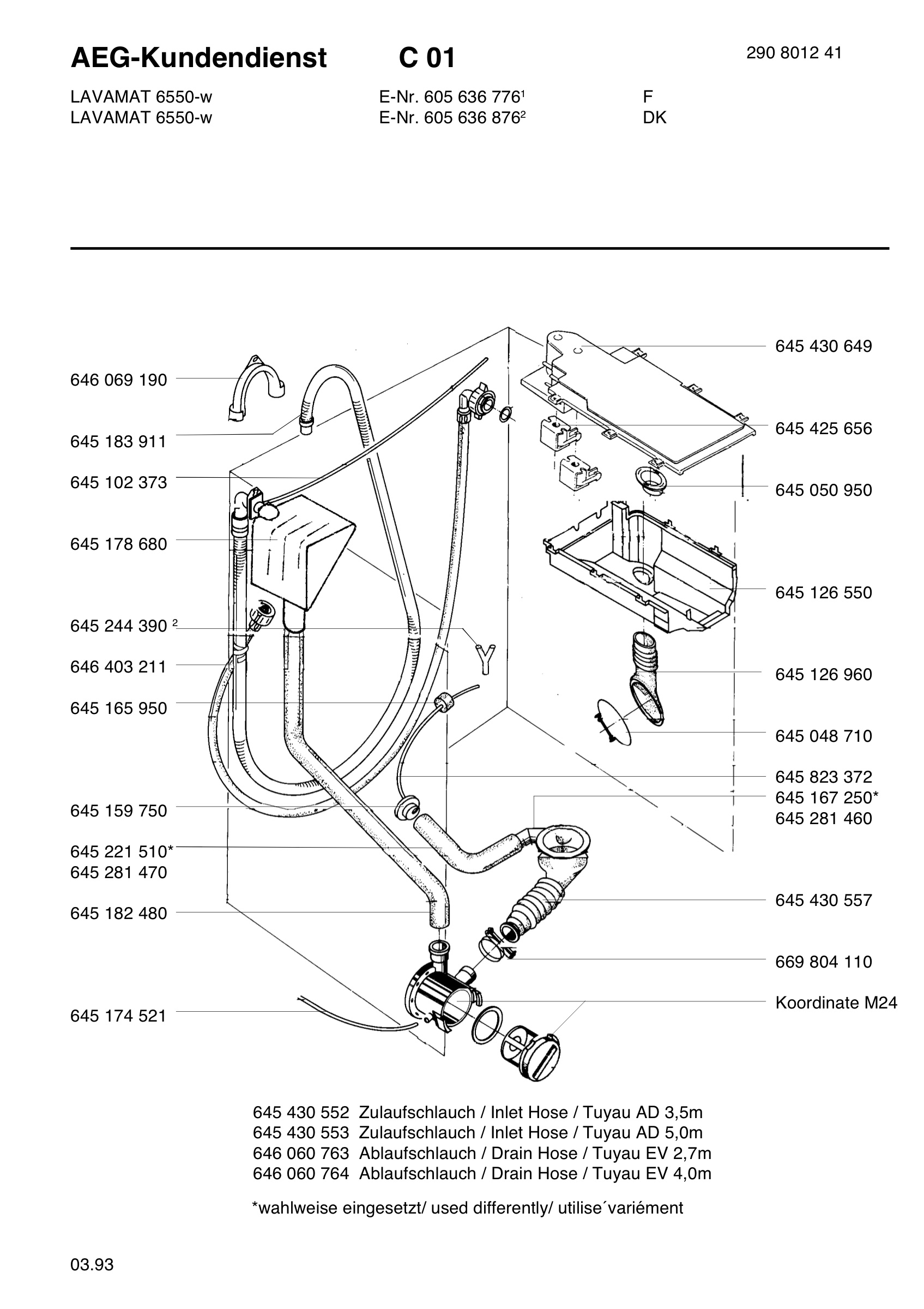 Water equipment