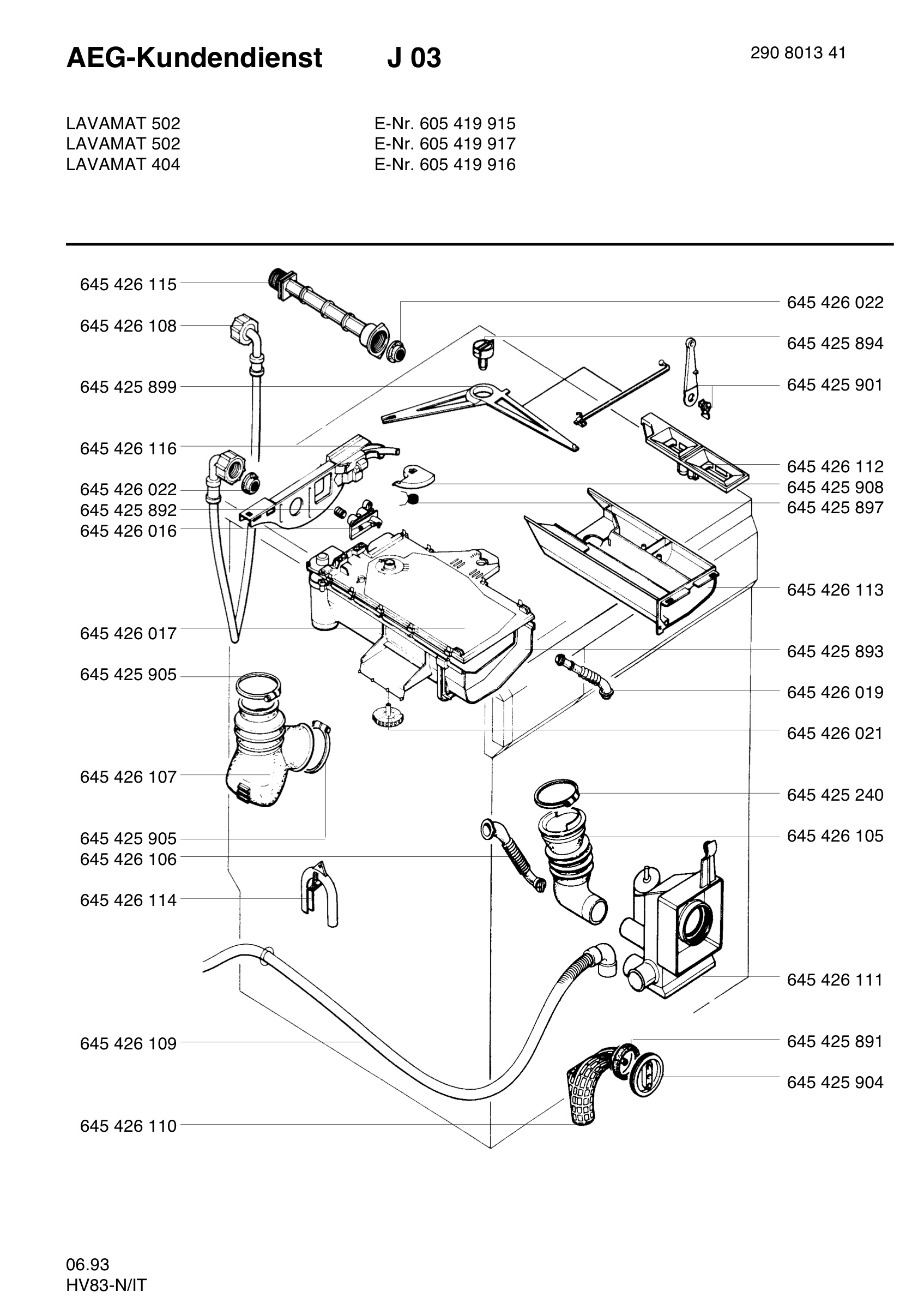 Water equipment