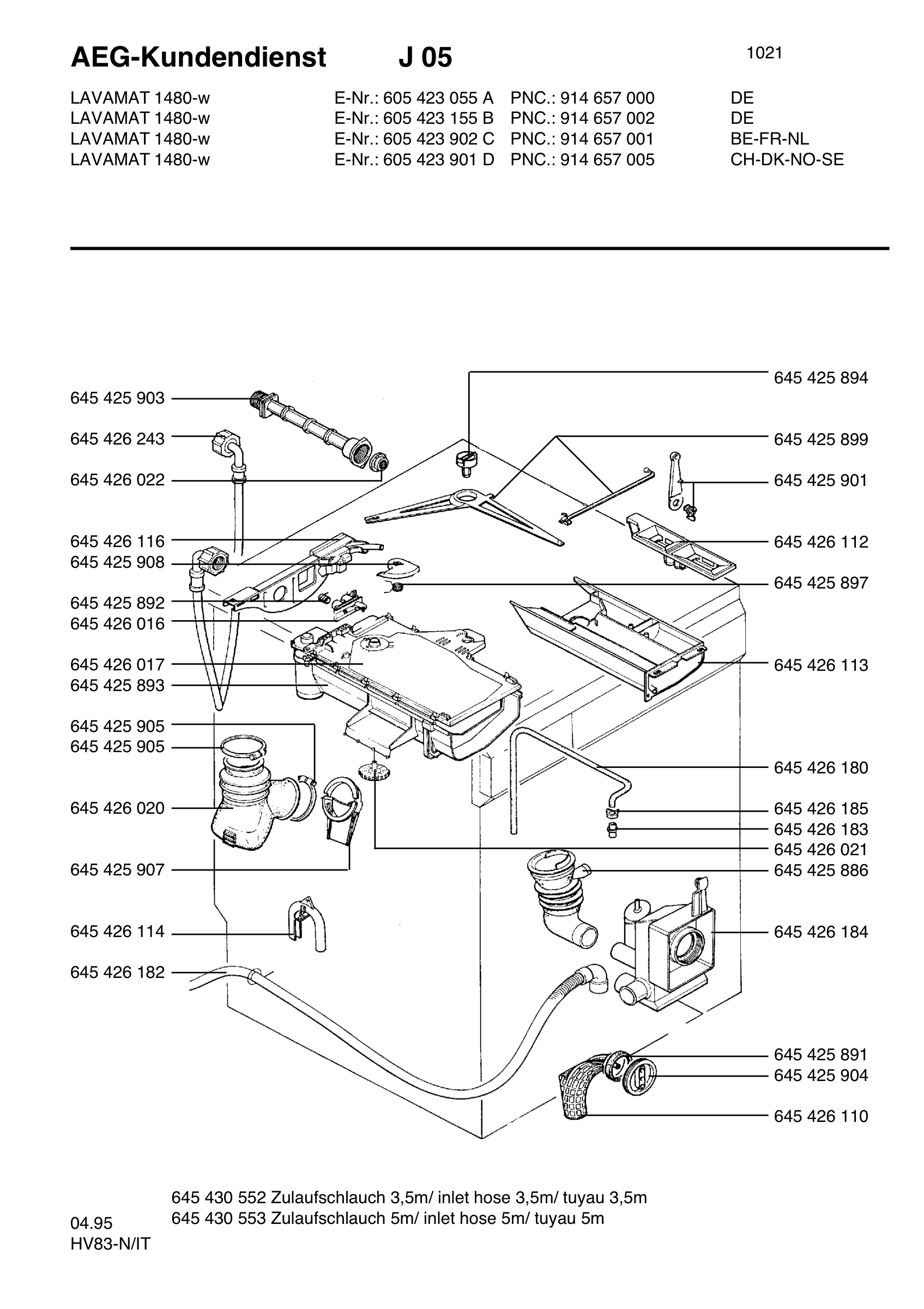 Water equipment