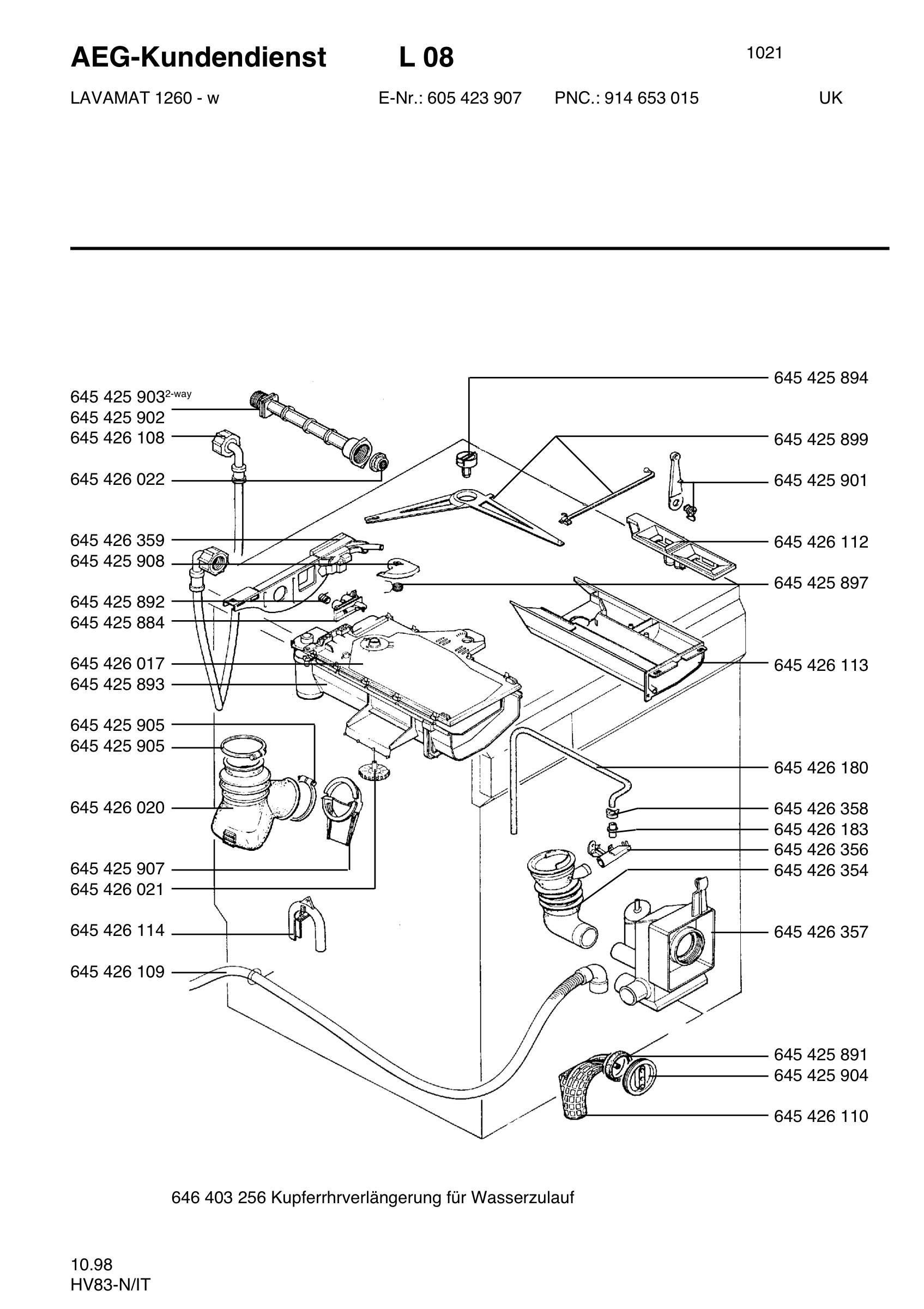 Water equipment