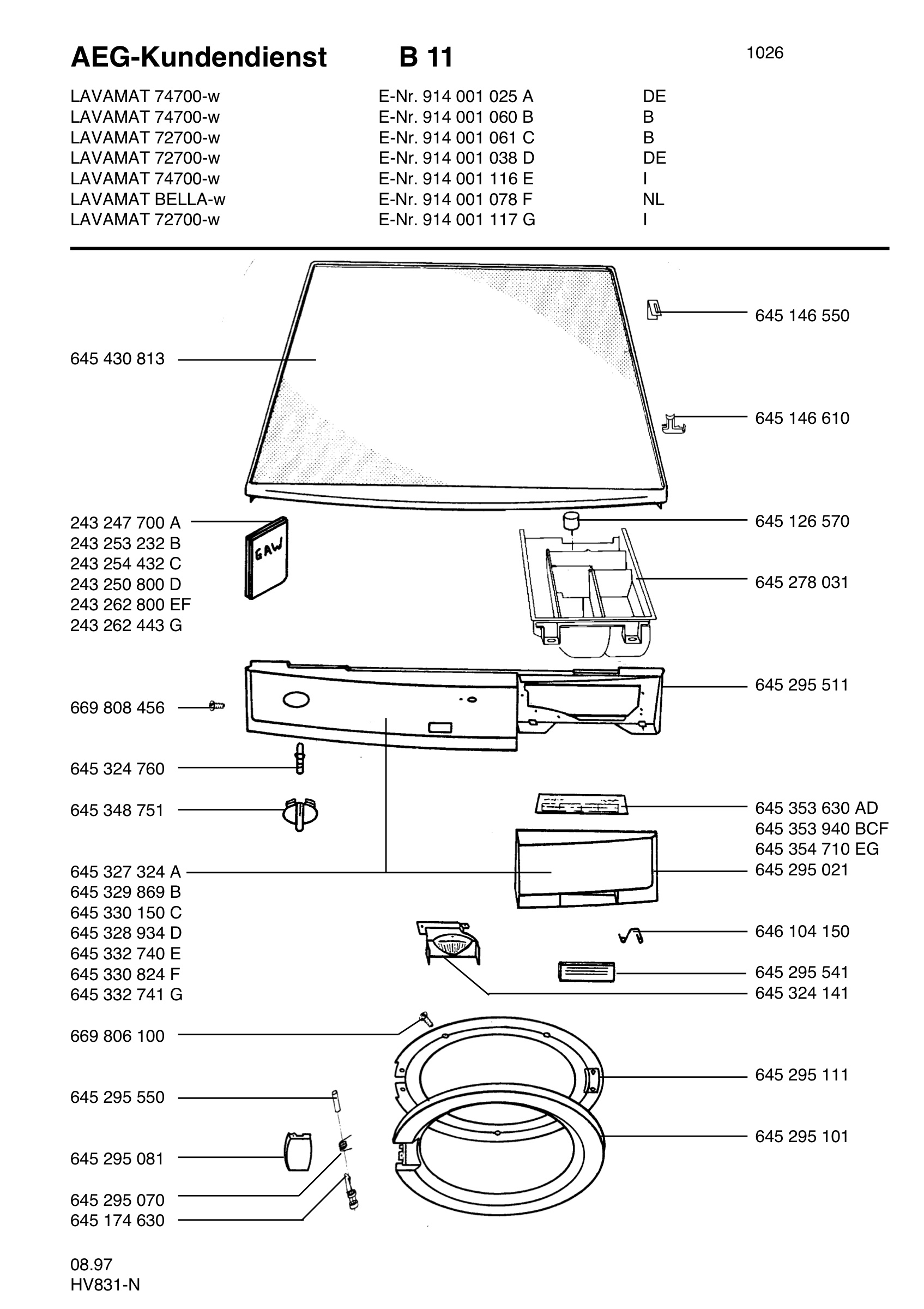 Command panel 037
