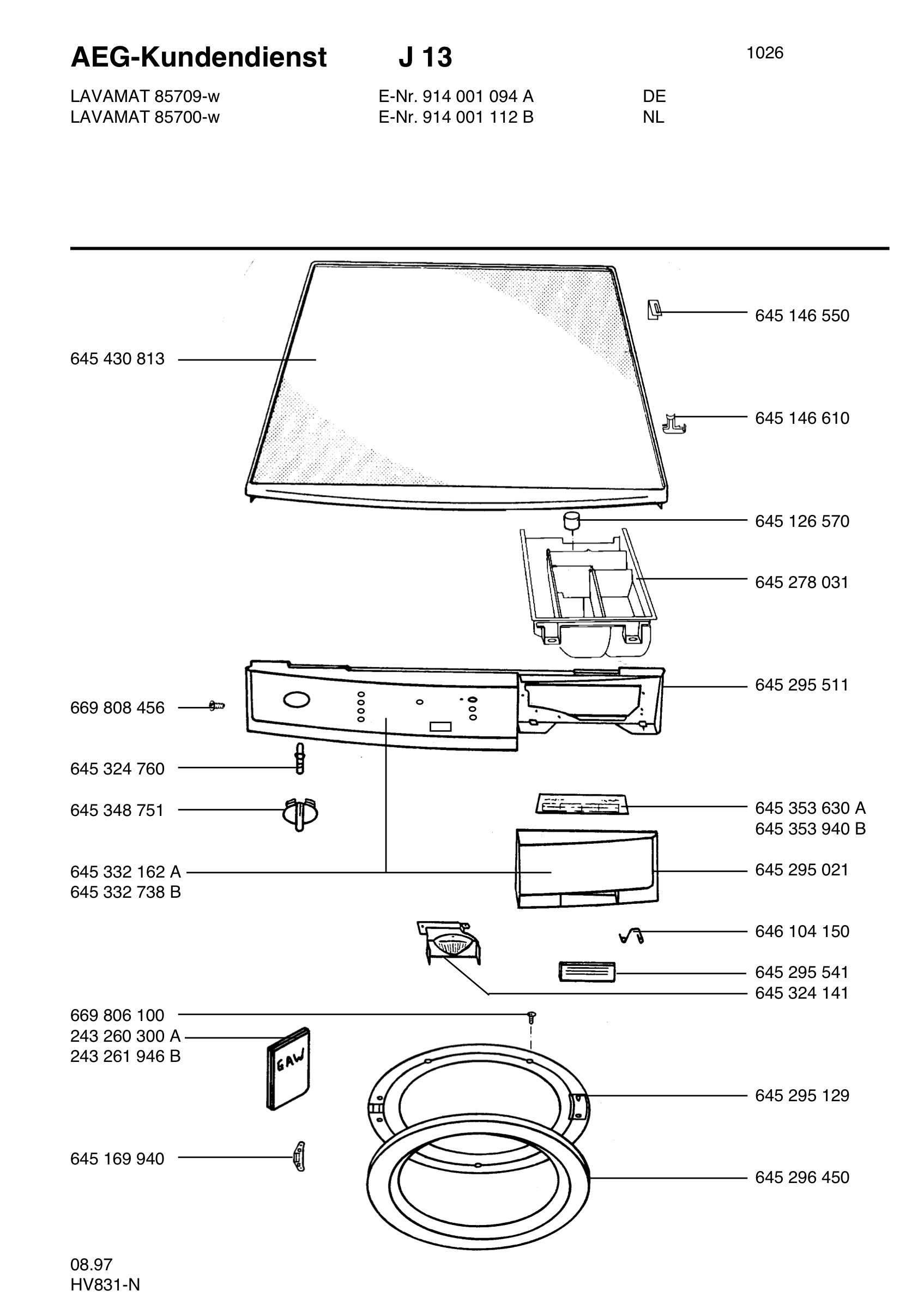 Command panel 037