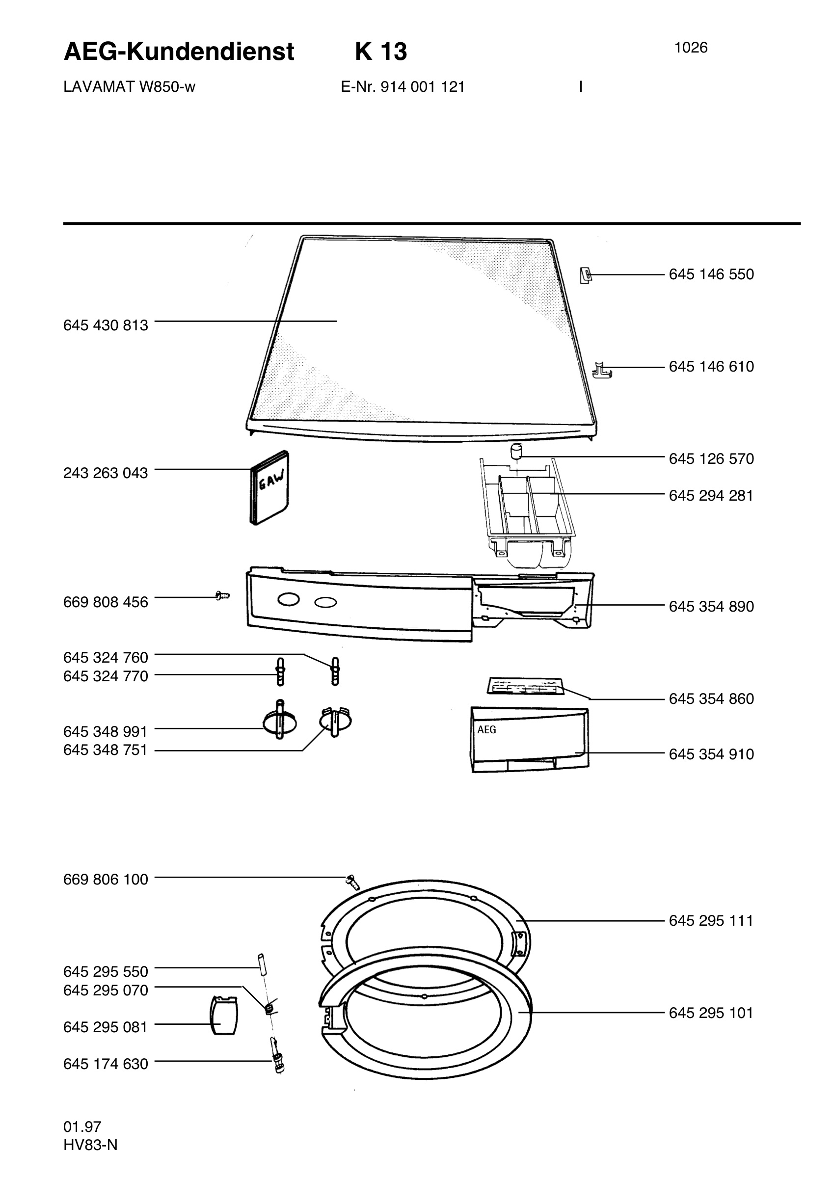Command panel 037