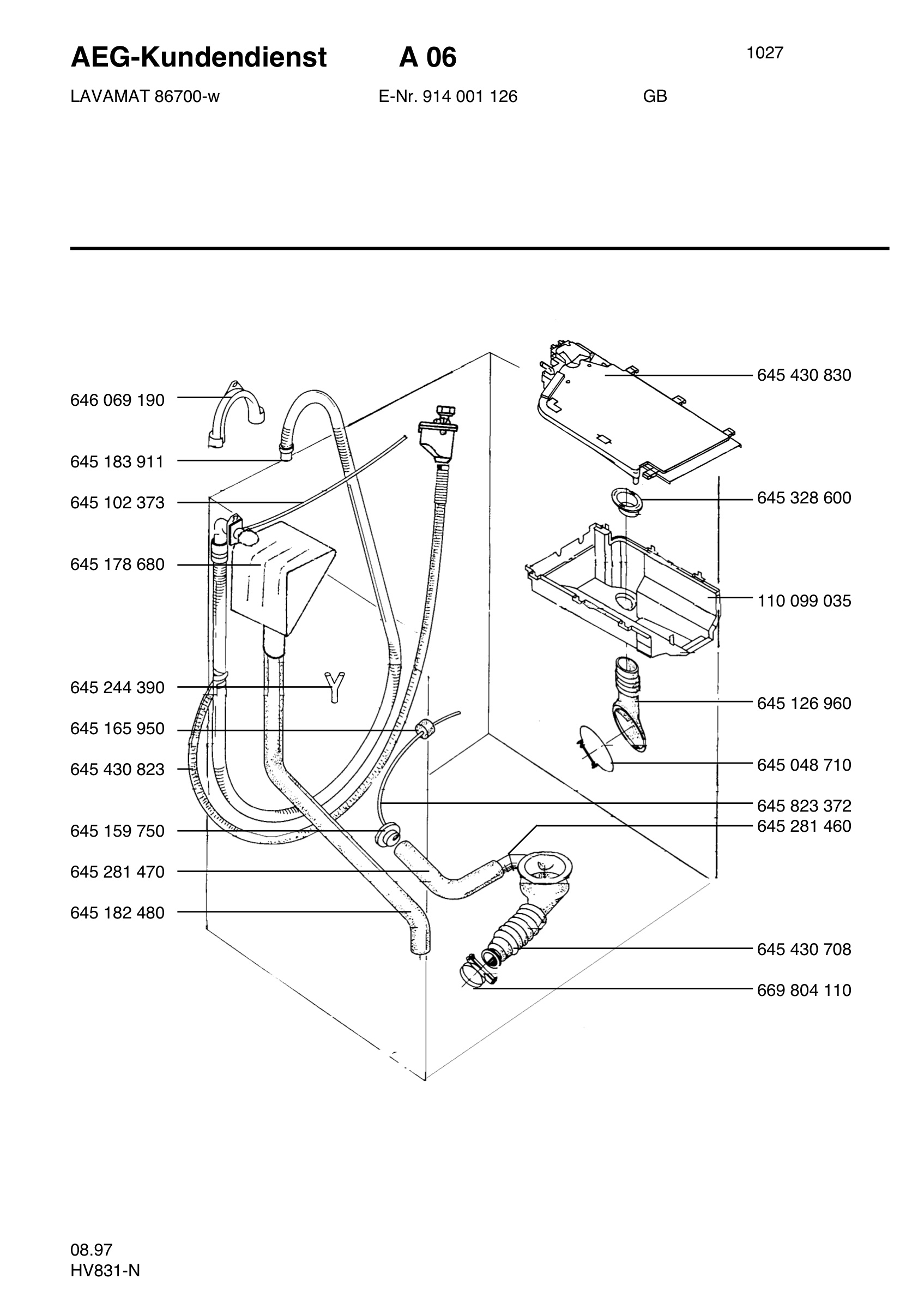 Water equipment