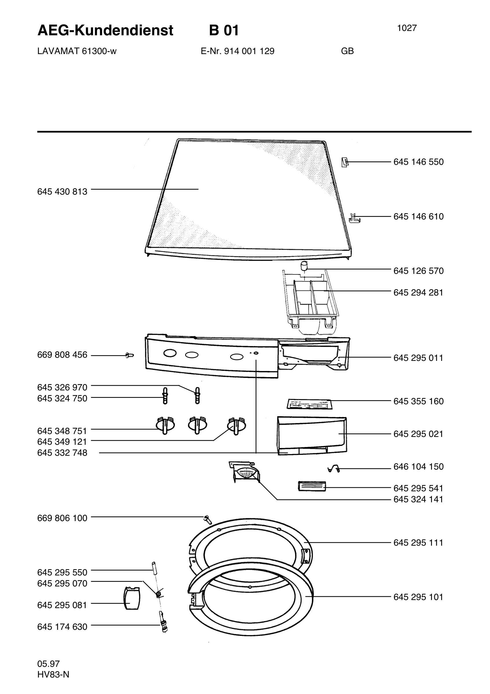 Command panel 037