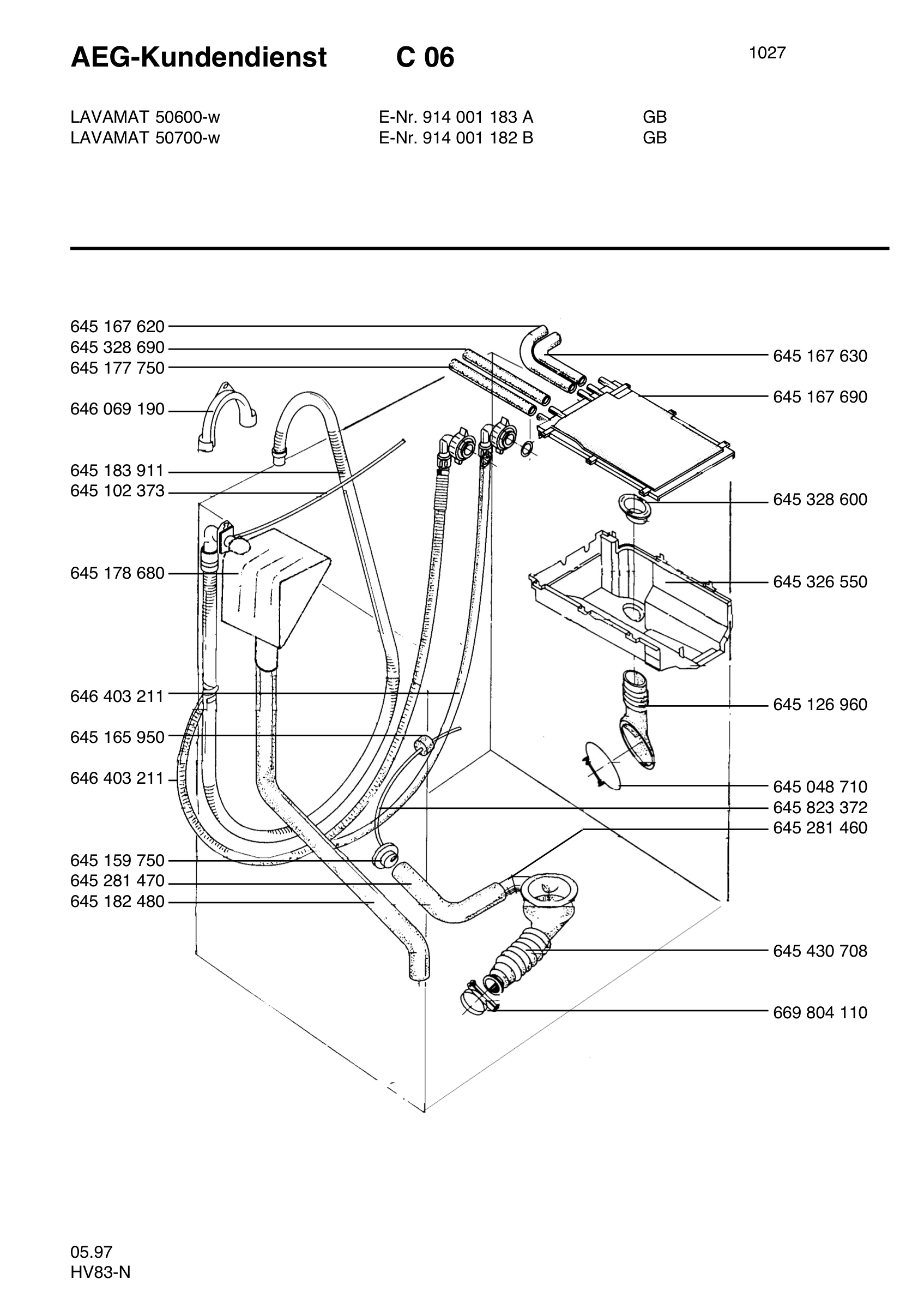 Water equipment