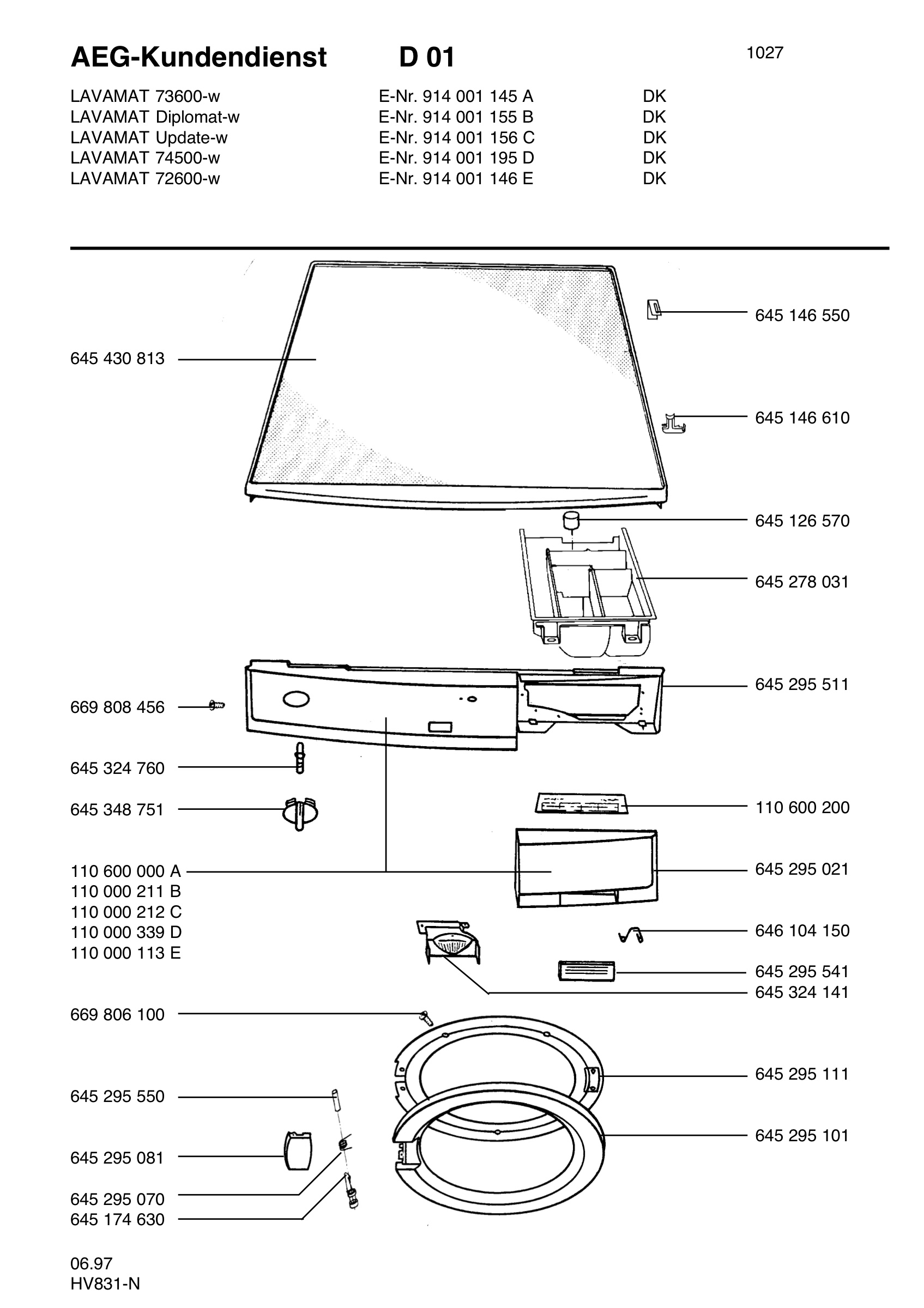 Command panel 037