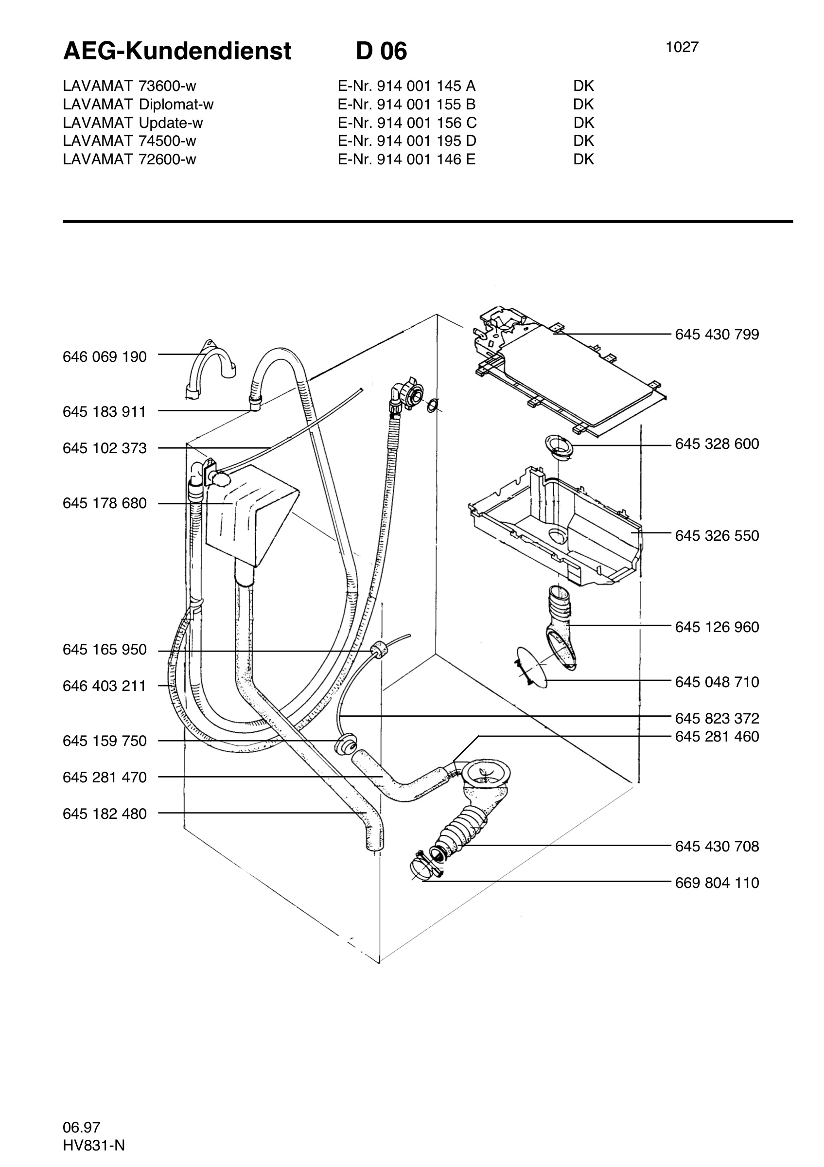Water equipment