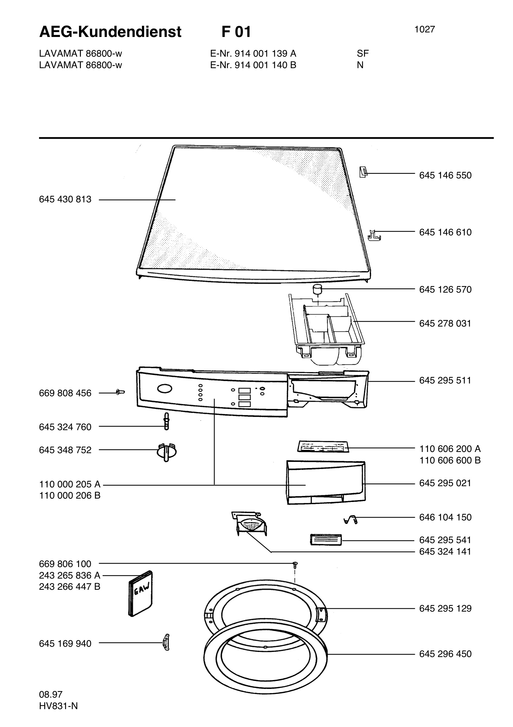 Command panel 037