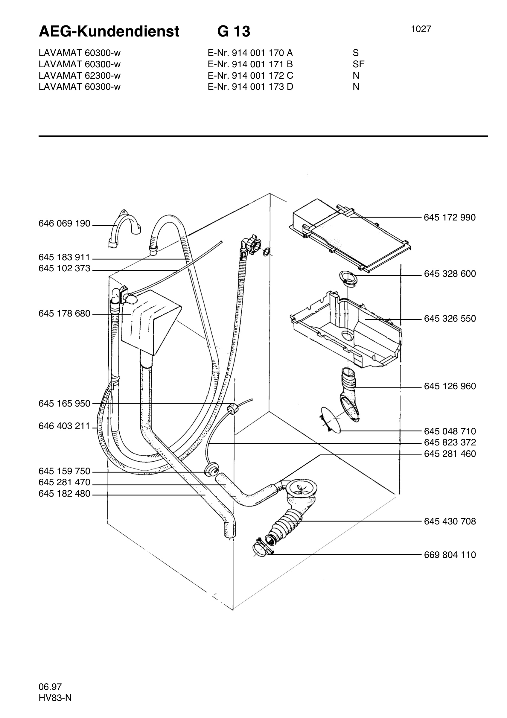 Water equipment