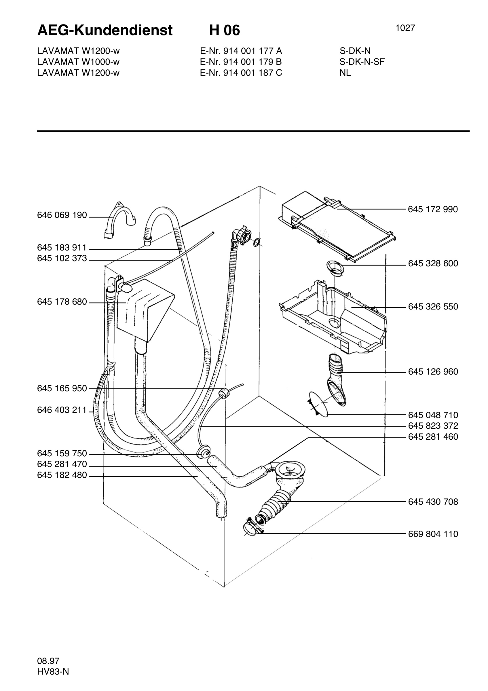 Water equipment