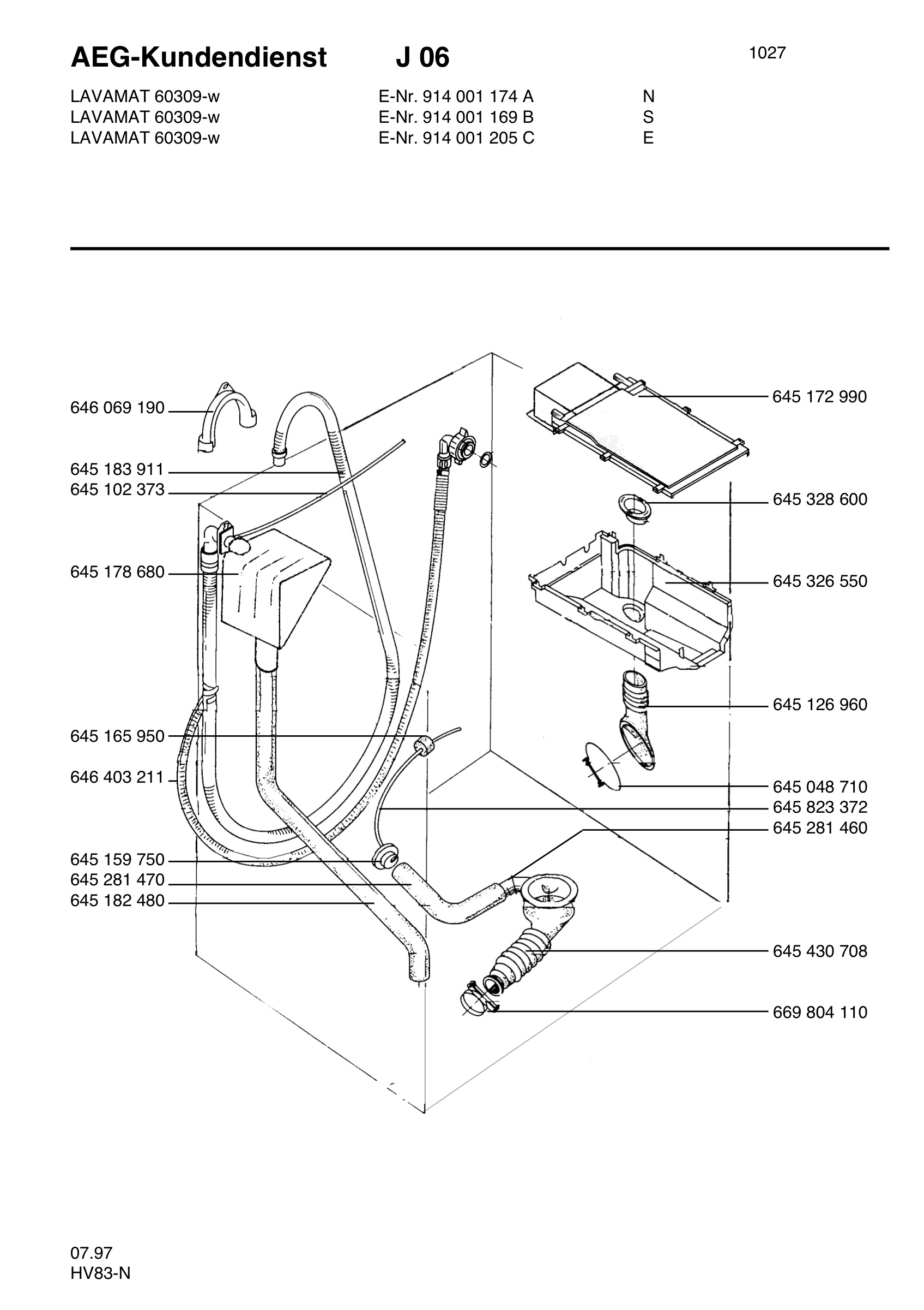 Water equipment