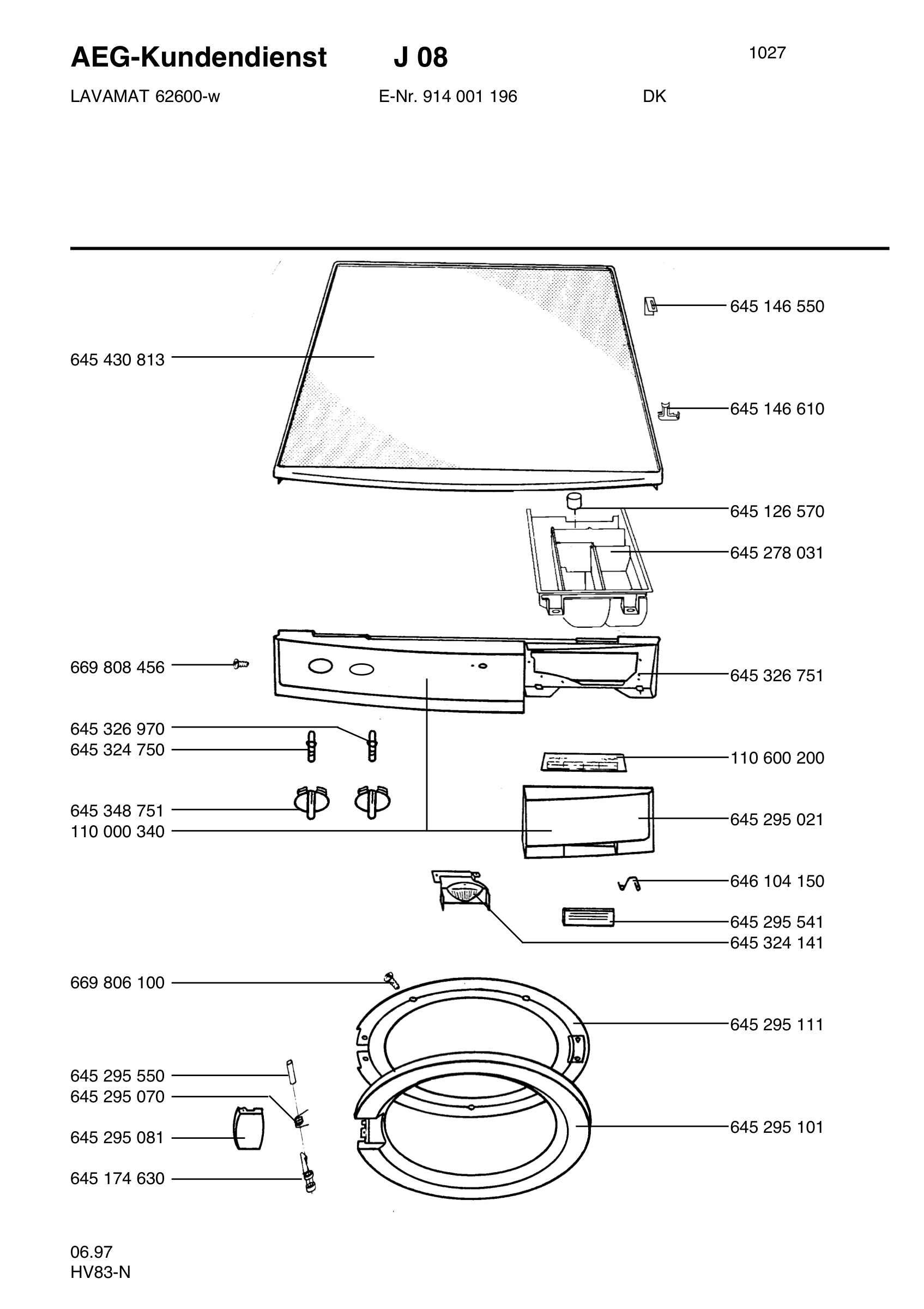 Command panel 037