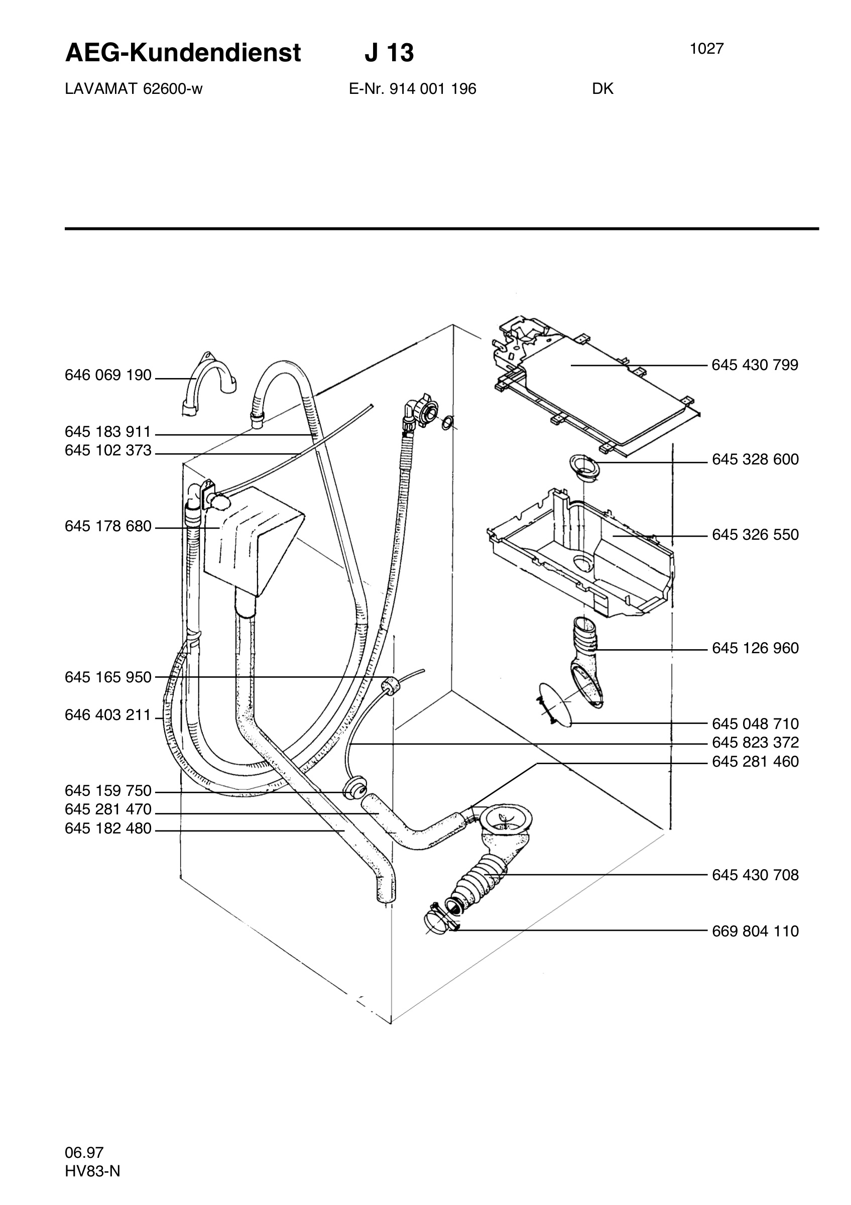 Water equipment