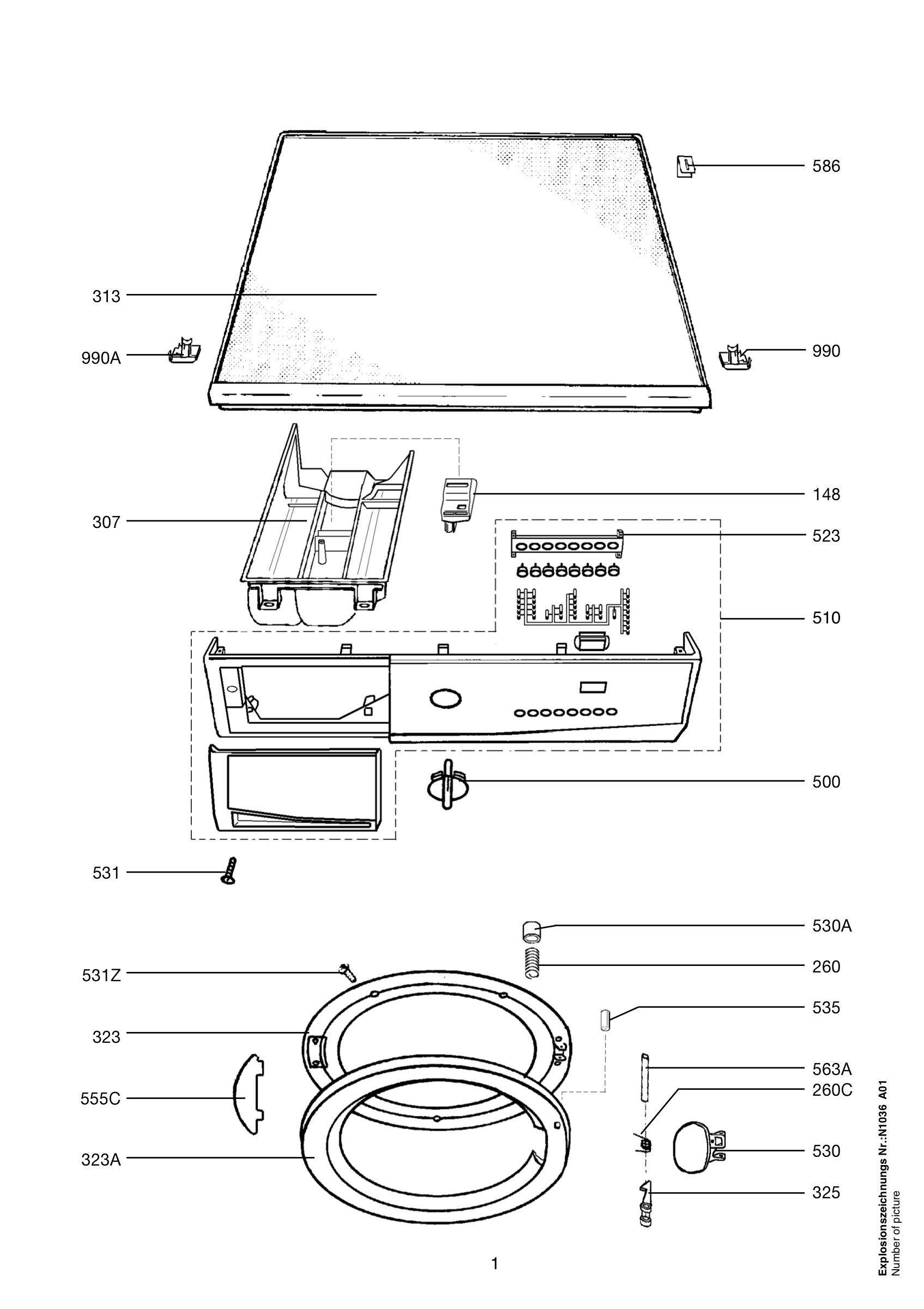 Command panel 037