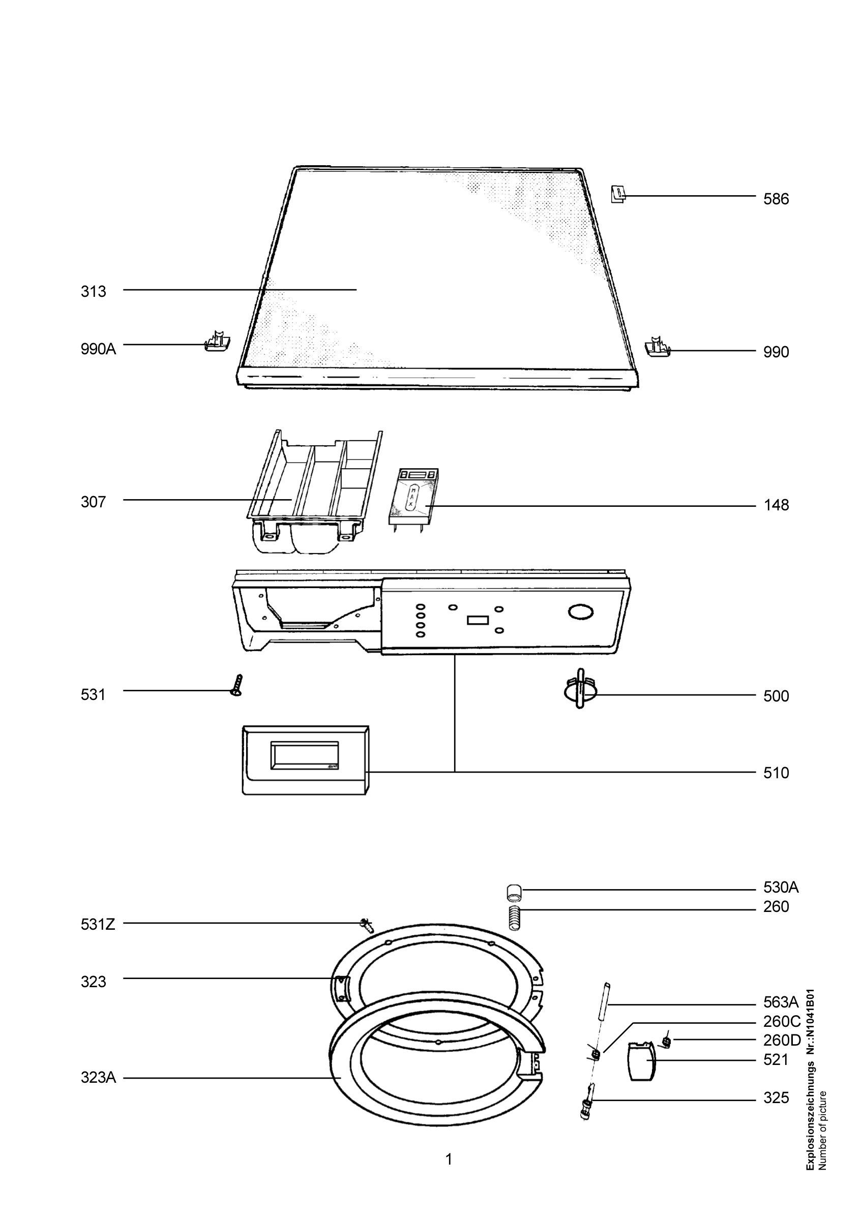 Command panel 037
