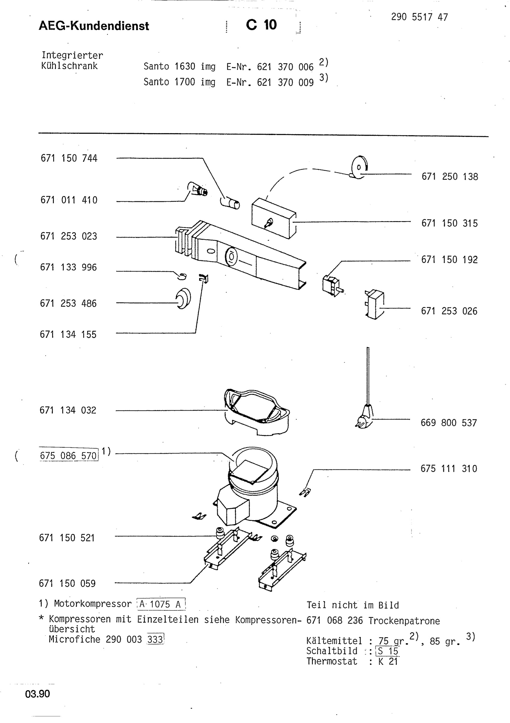 Refrigerator cooling system
