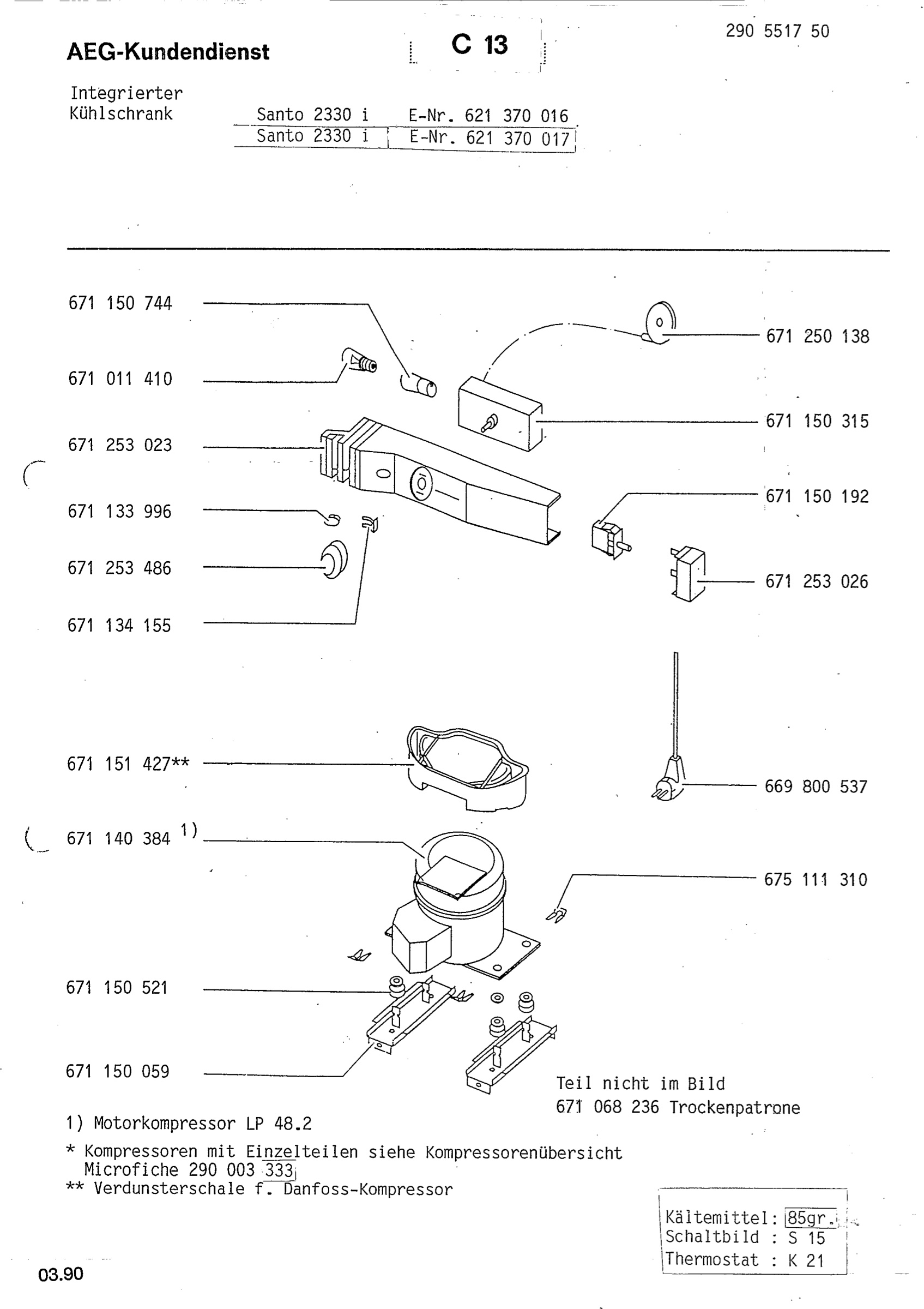 Refrigerator cooling system