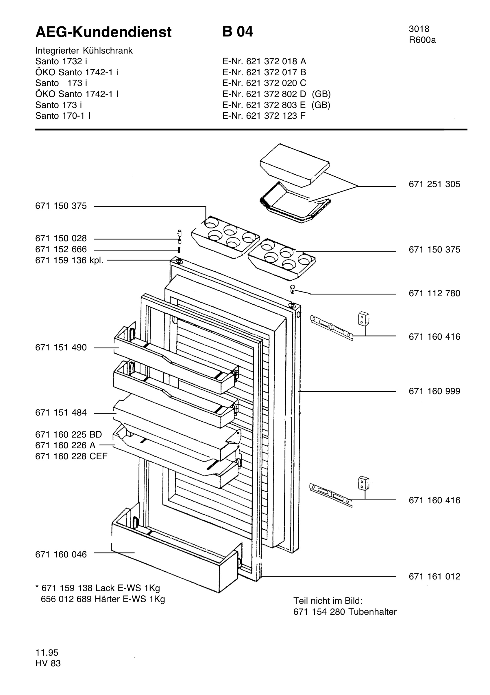 Refrigerator door