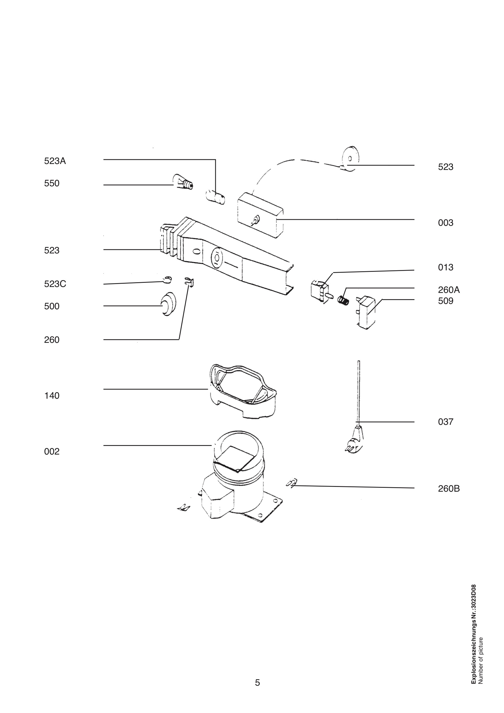 Refrigerator electrical equipment