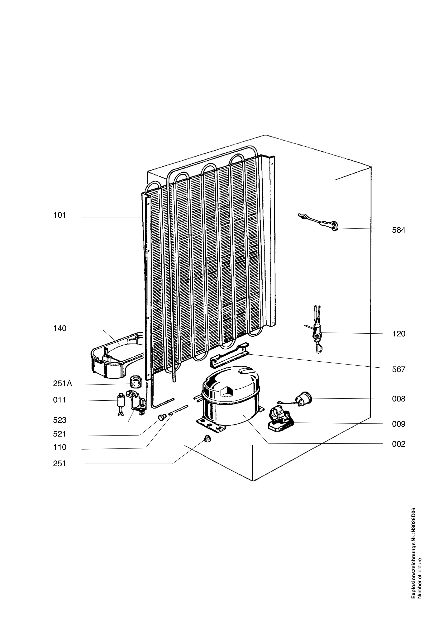 Refrigerator cooling system