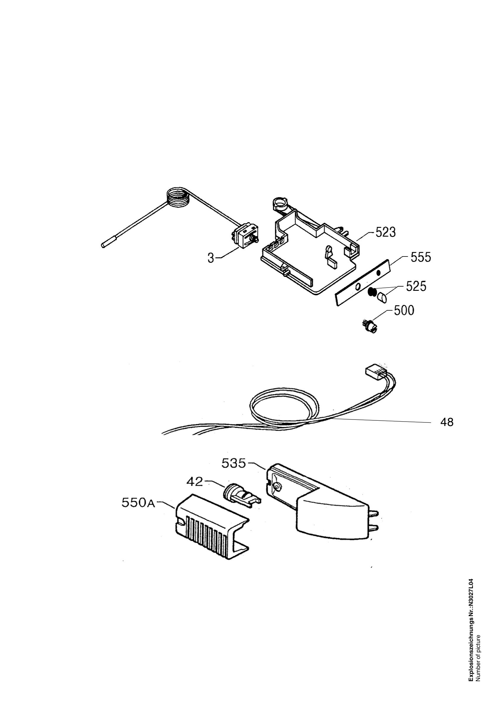 Refrigerator electrical equipment
