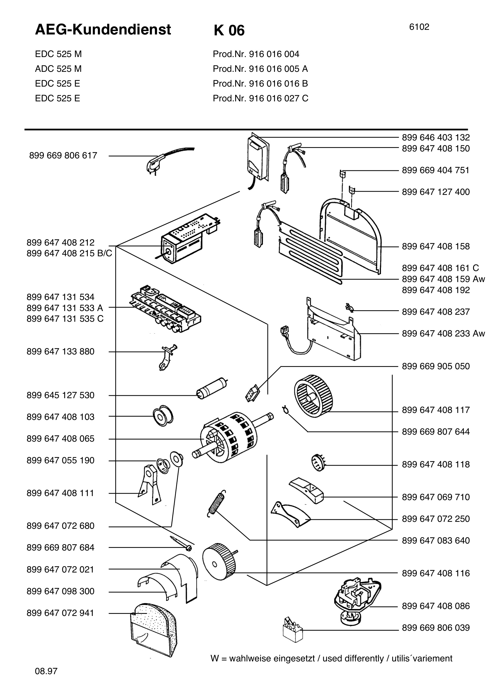 Electrical equipment 268